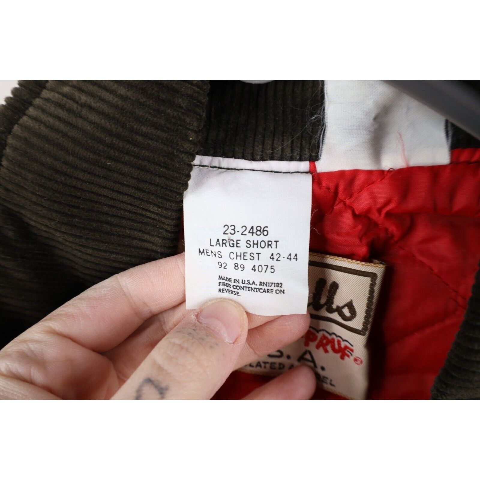 Vintage × Walls Vintage 90s Walls Blizzard Pruf Faded Quilted Coveralls Size US L / EU 52-54 / 3 - 13 Thumbnail