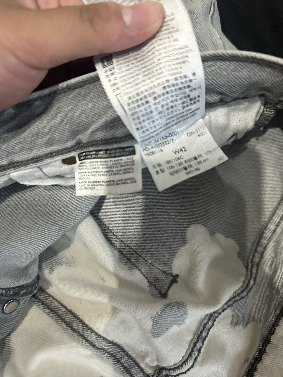 Levi's Levi’s Men’s Jeans Size US 42 / EU 58 - 2 Thumbnail