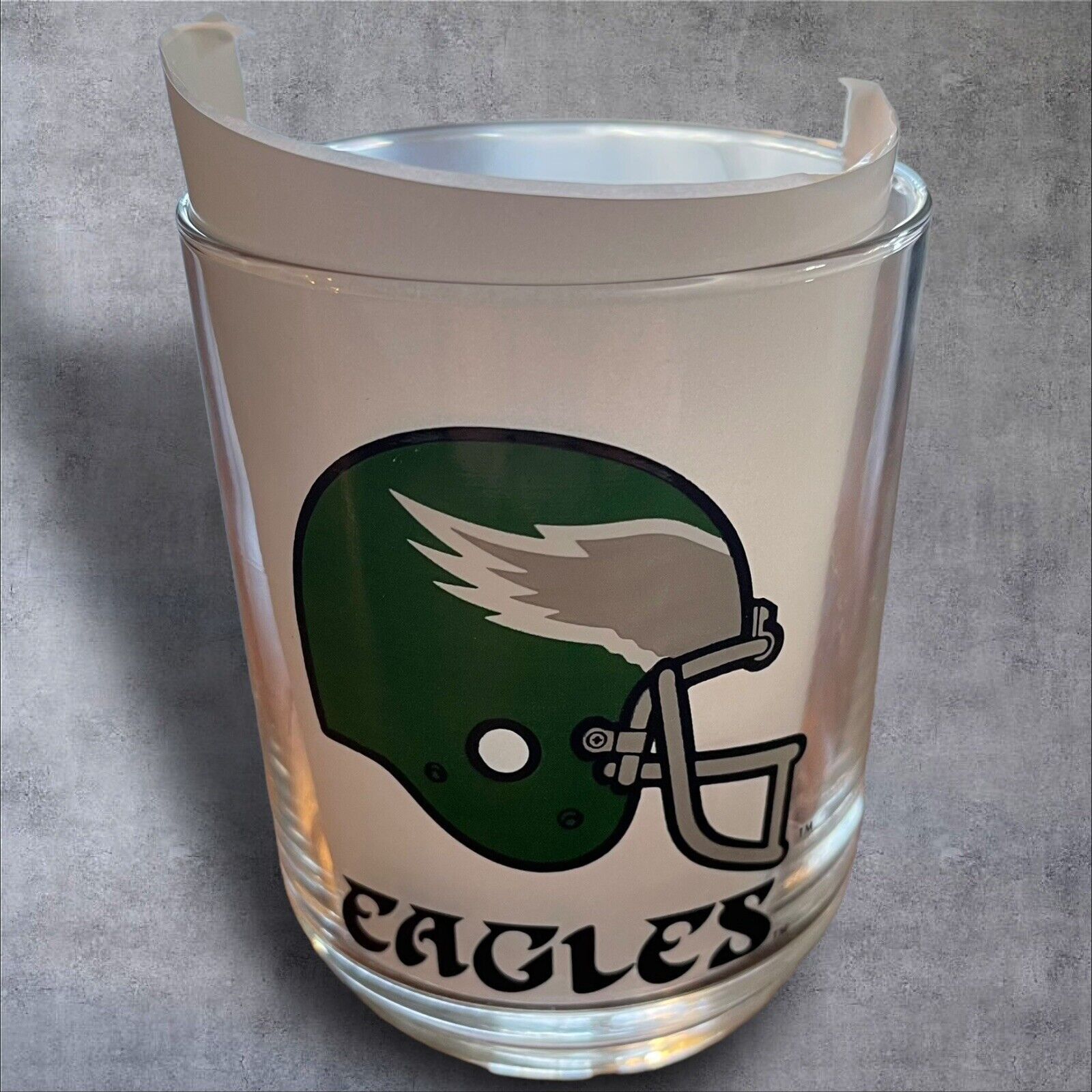Vintage Rare Vtg 12oz Philadelphia Eagles Barware Drinking Glasses ...