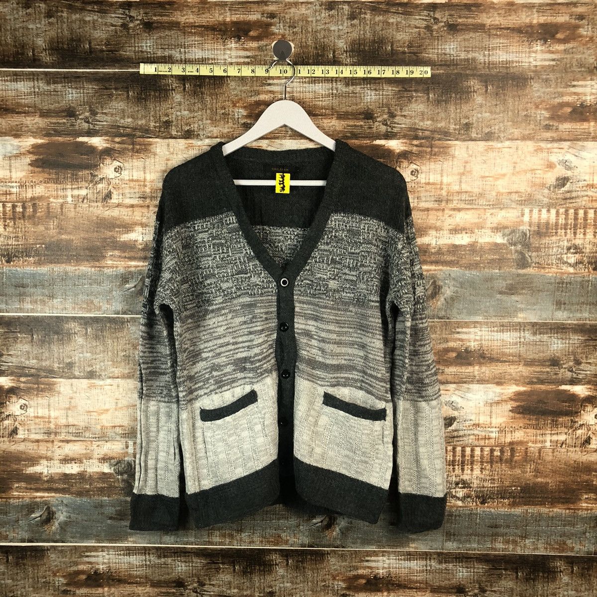 Ciao Panic Grey Cardigan Knitwear #A2278