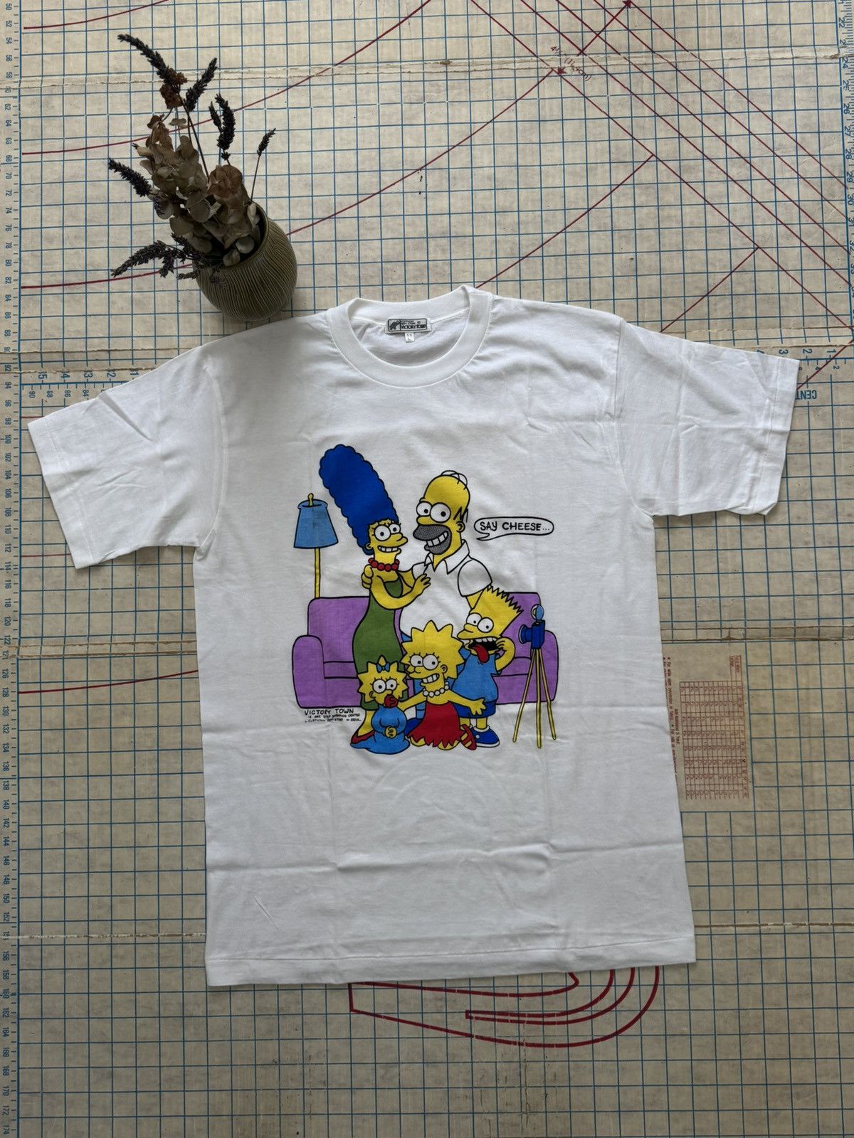 Vintage Vintage The Simpsons Say Cheese Bootleg Tee Fits Medium Size US M / EU 48-50 / 2 - 1 Thumbnail