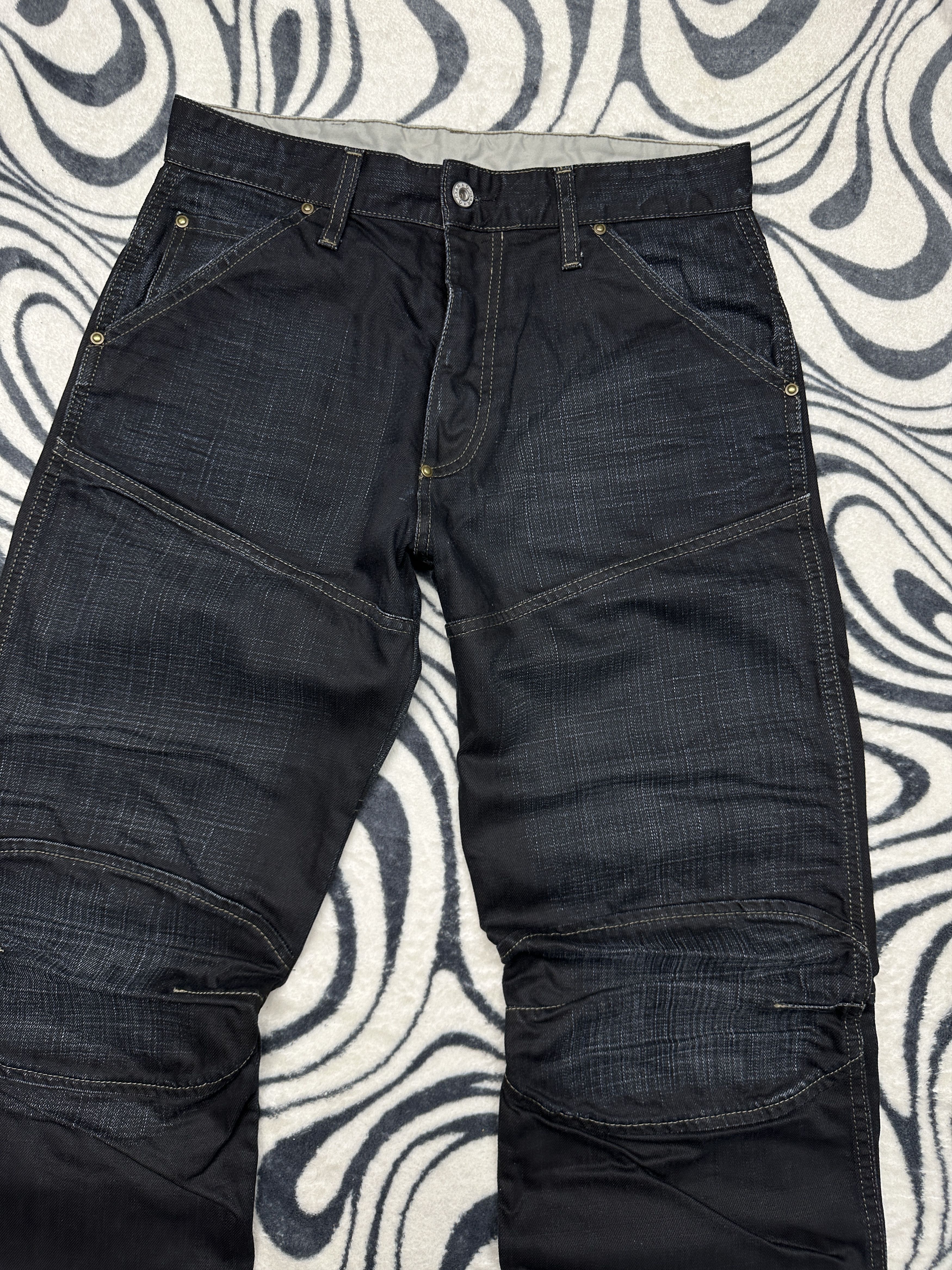 G-Star G Star Raw 5620 Loose Mens Denim Pants Double Knee Jeans Size US 31 - 2 Thumbnail