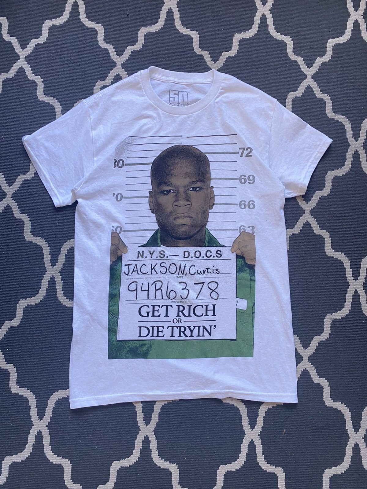 50 Cent × Rap Tees 50 CENT FINAL LAP TOUR Tee Size US S / EU 44-46 / 1 - 1 Thumbnail