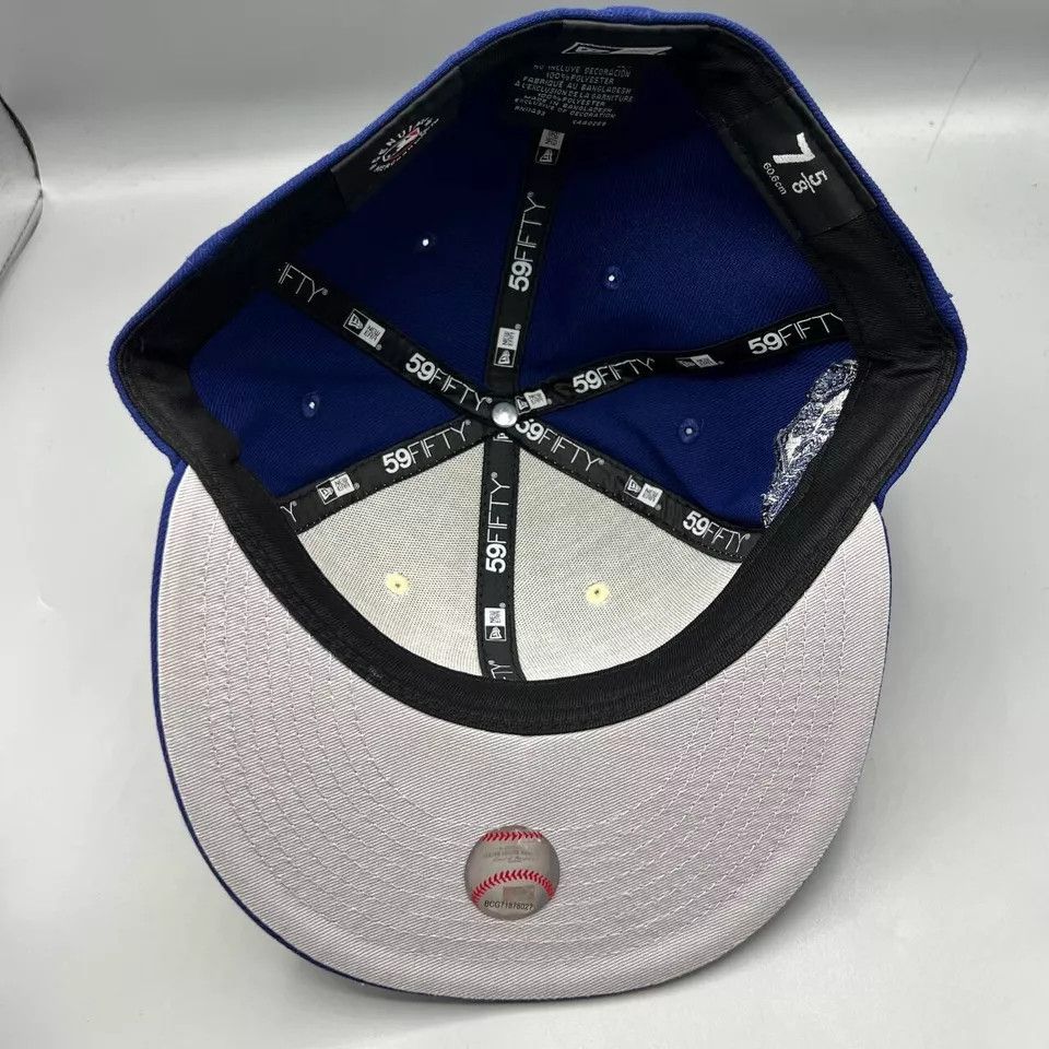 New Era Los Angeles LA Dodgers Hat 7 5/8 59Fifty New Era MLB Fitted Size ONE SIZE - 7 Thumbnail