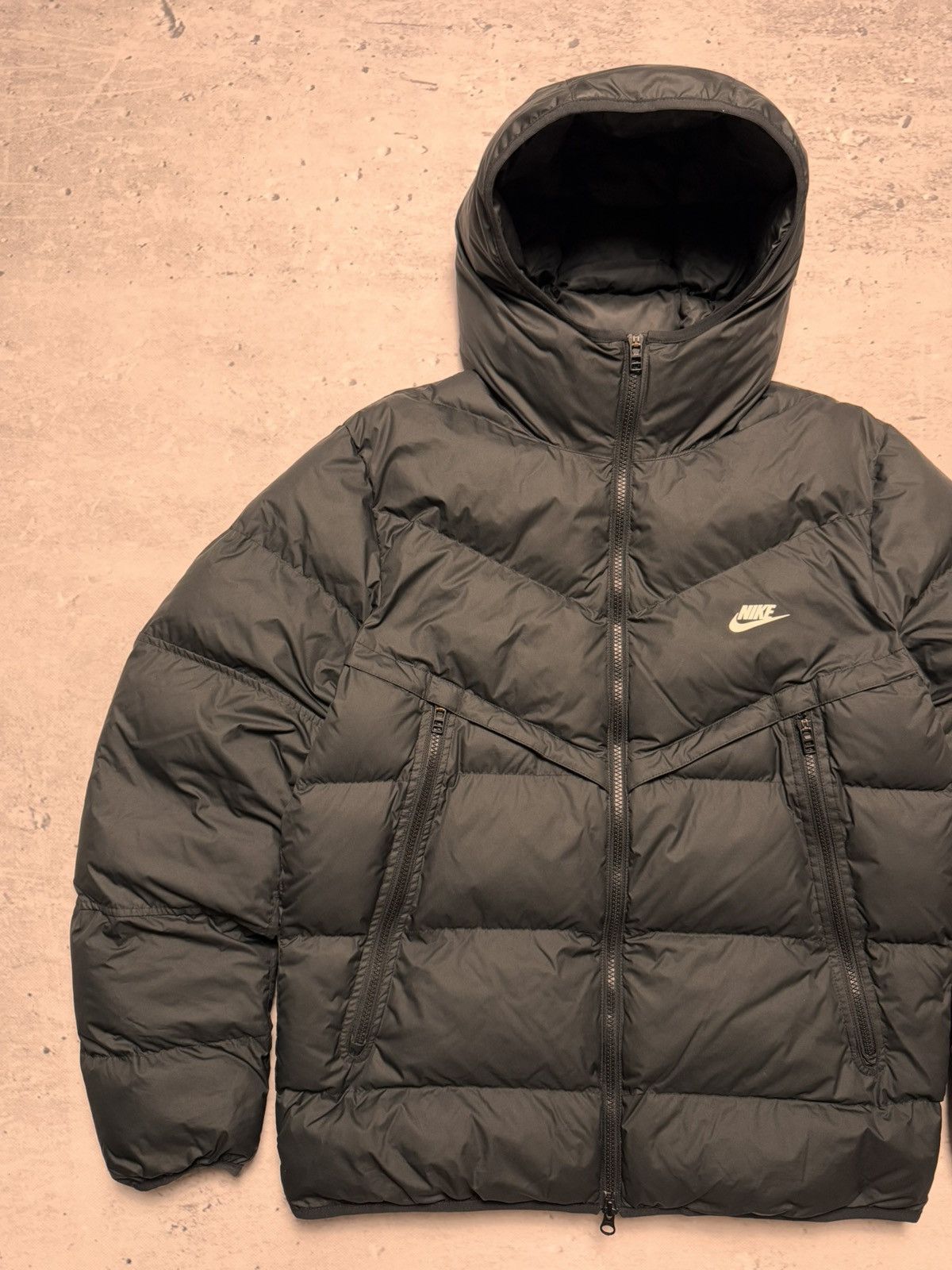 Nike × Nike ACG NIKE PUFFER DOWN BASIC LOGO OVERSIZE NYLON JACKET Size US M / EU 48-50 / 2 - 2 Thumbnail