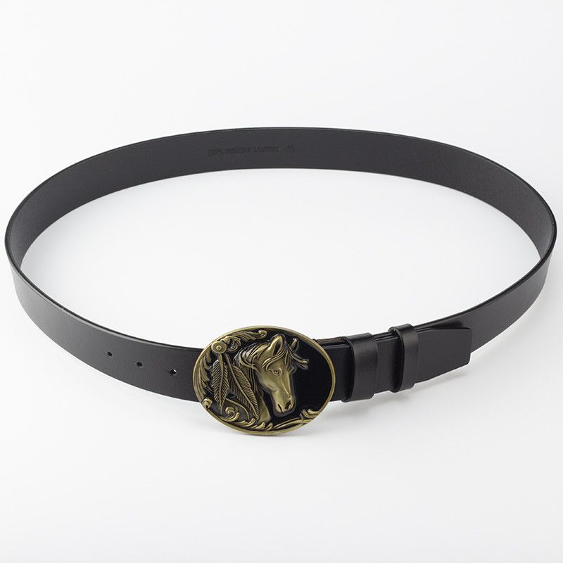Designer Hip-hop Vintage Belt Riveted Belts Menswear Accessories Size ONE SIZE - 3 Thumbnail