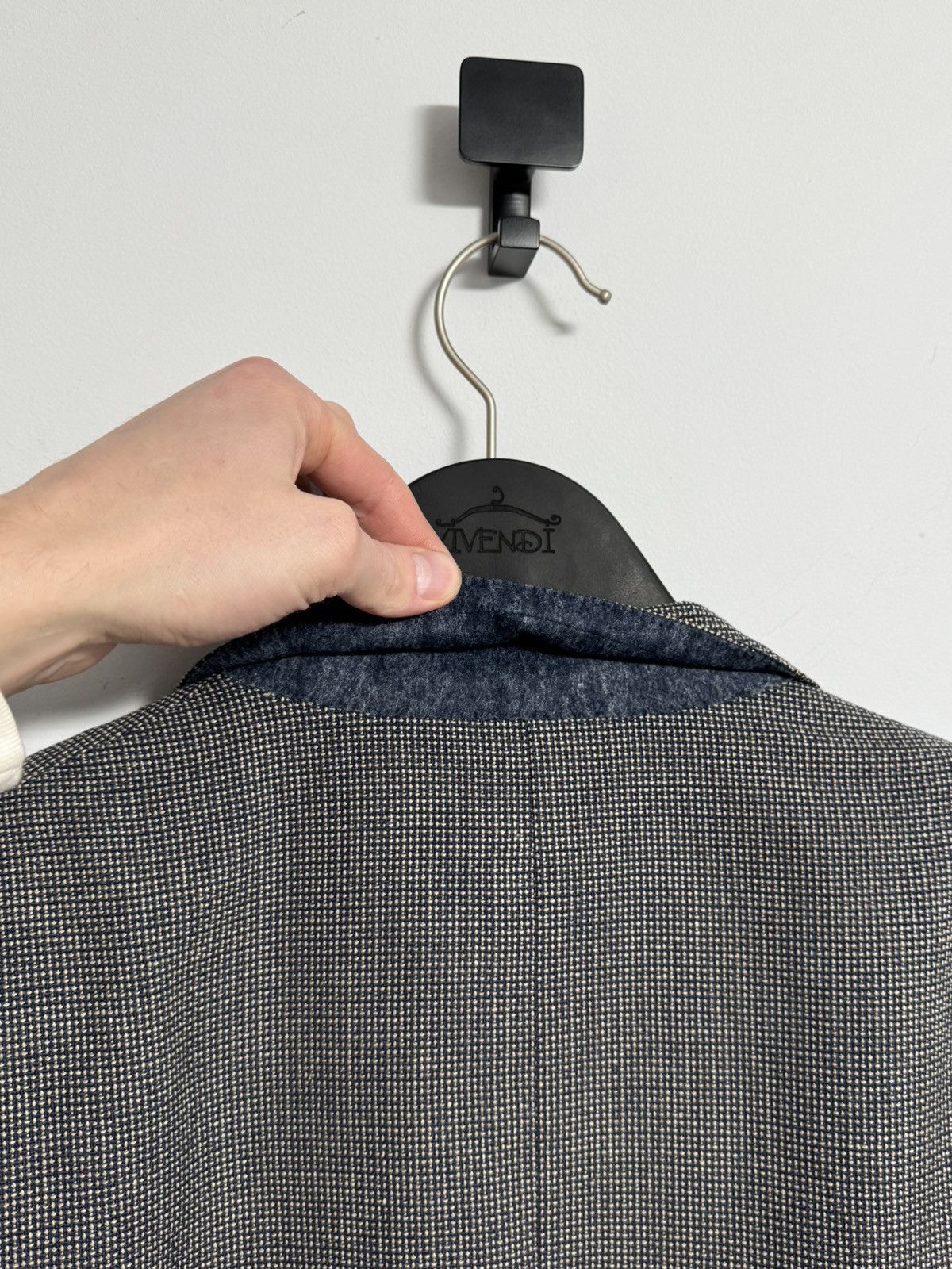 Canali Canali Blazer Men’s Blue Luxury Wool Silk 60-R Size Size 54L - 24 Thumbnail