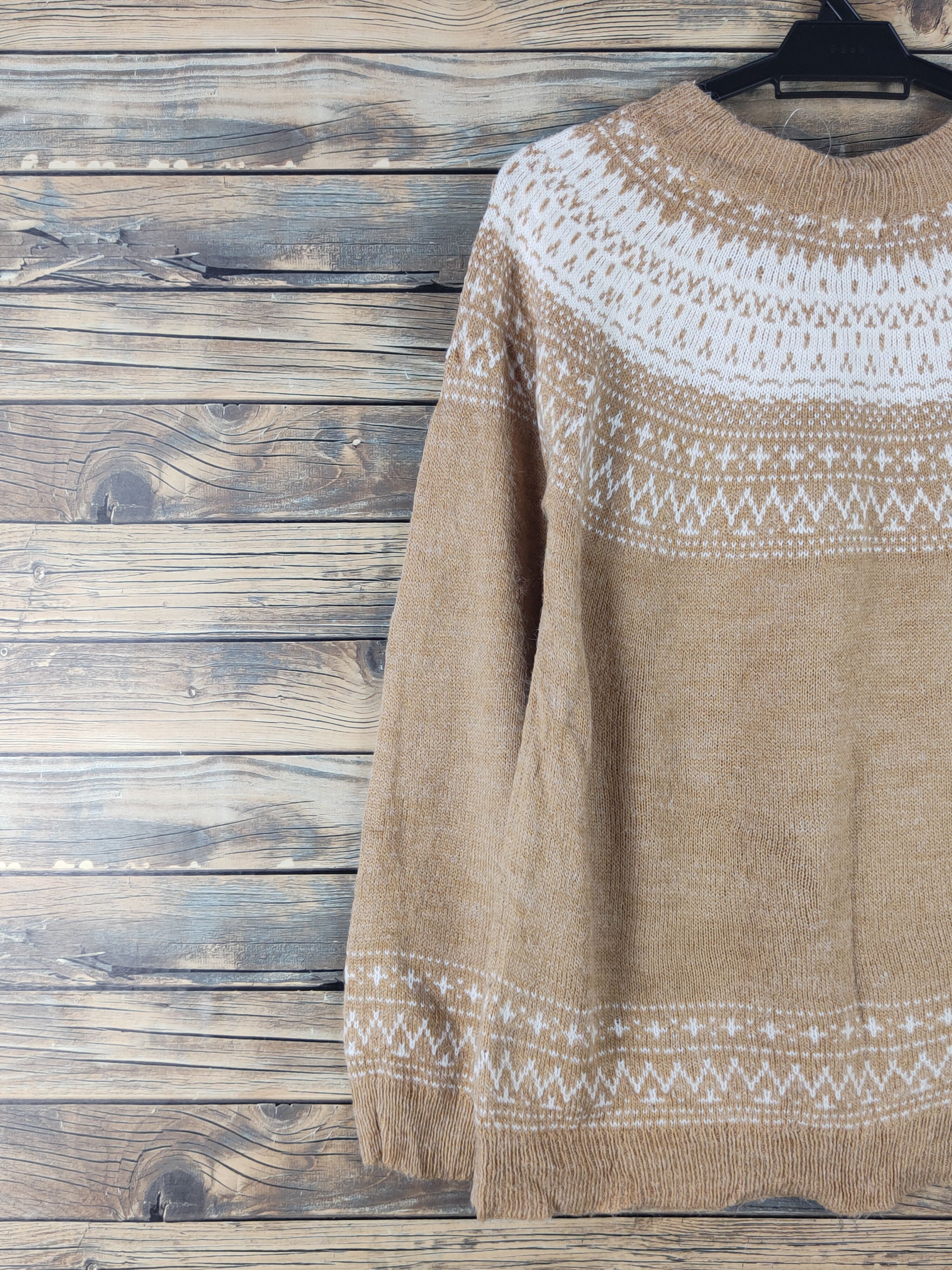 Homespun Knitwear × Japanese Brand × Vintage Bi Abbey Brown Knitwear Sweatshirts #W1776 Size M / US 6-8 / IT 42-44 - 8 Thumbnail