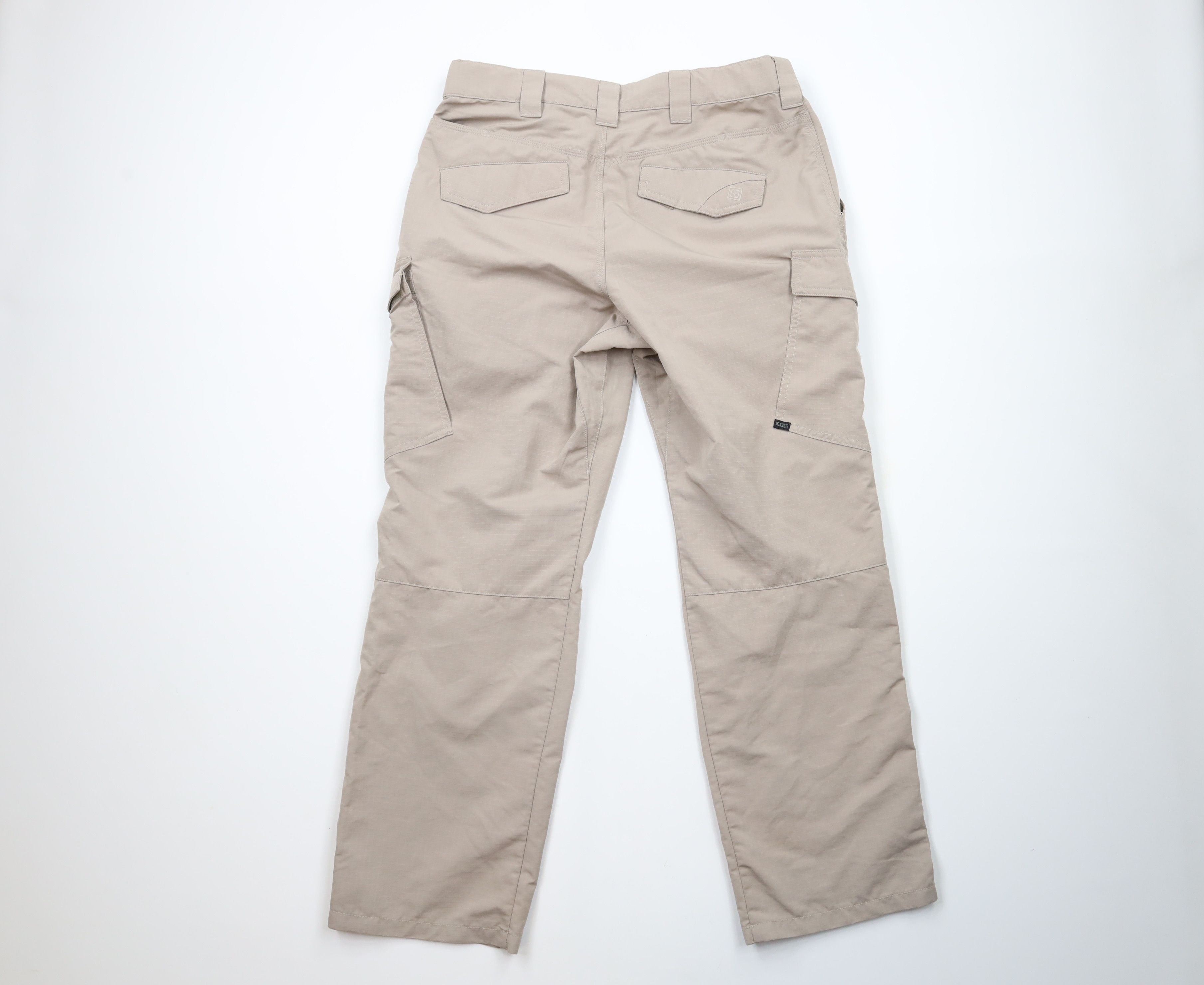 Vintage 5.11 Tactical Series Fast Tac Uniform Cargo Pants Beige Size US 34 / EU 50 - 6 Thumbnail