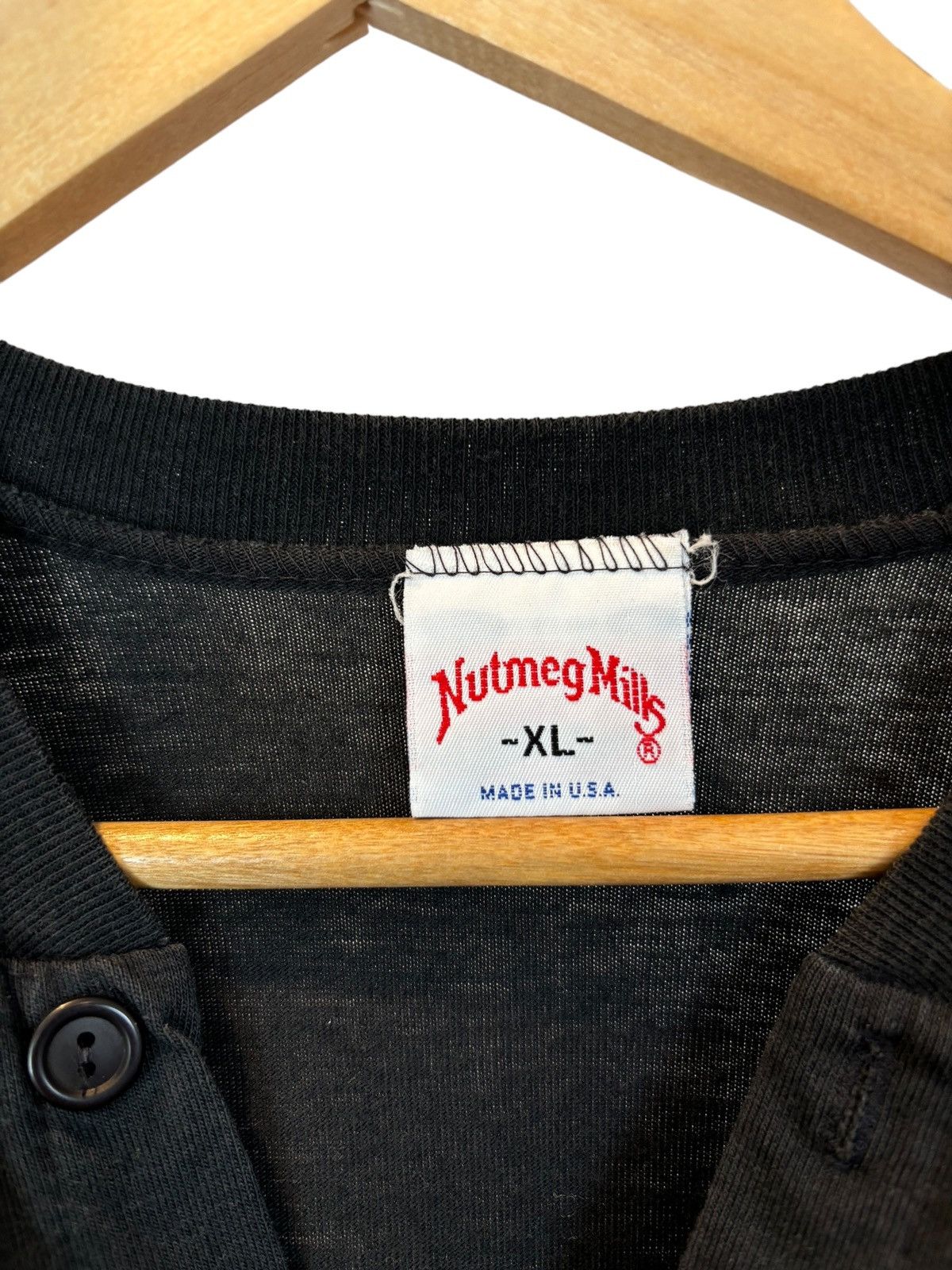 Nutmeg Vintage 90’s Nutmeg Mills Oklahoma State Striped Shirt Size US XL / EU 56 / 4 - 5 Thumbnail