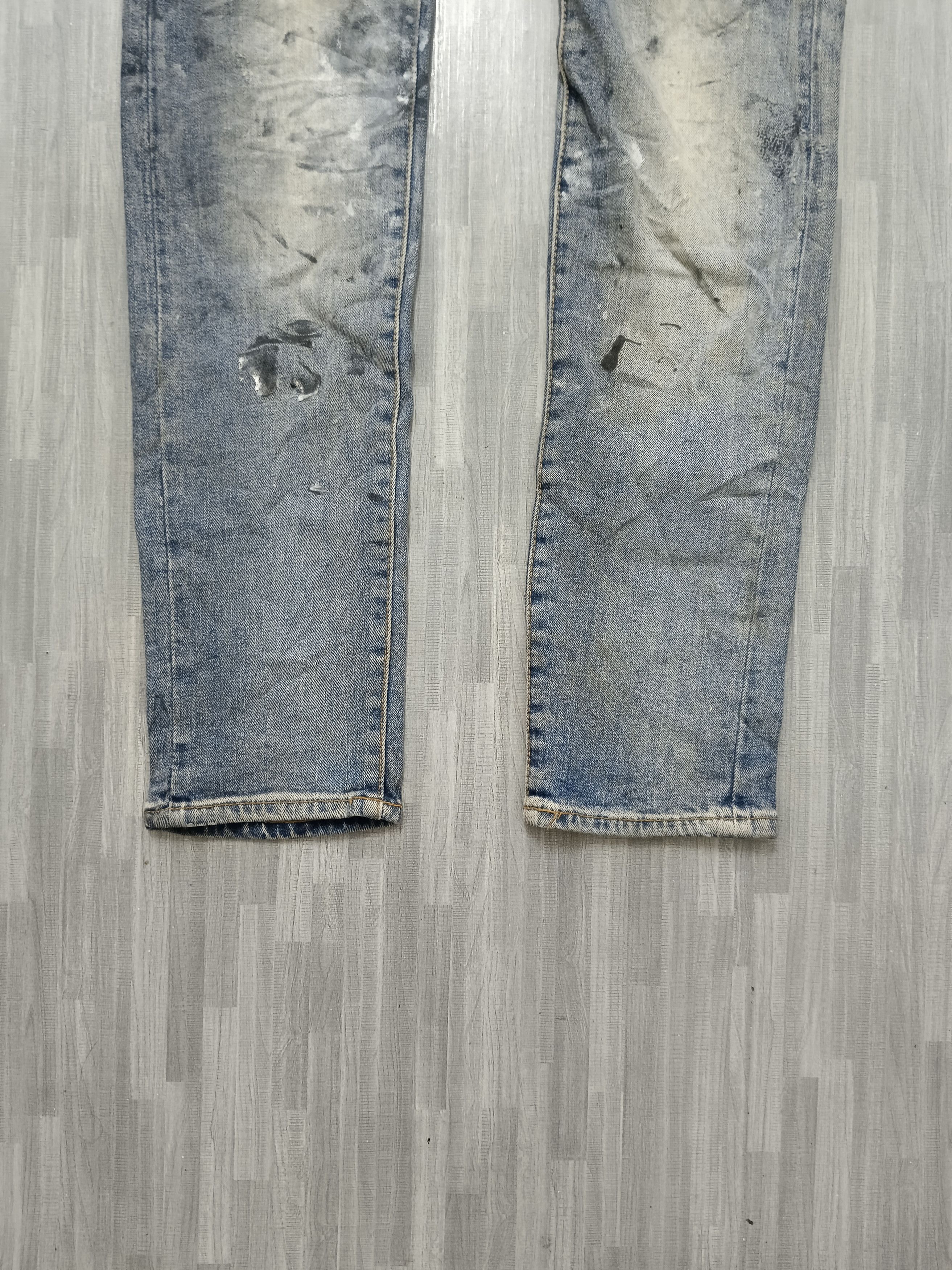 H&M × If Six Was Nine SICK DiSTRESSED SELVEDGE H&M DENIM PANTS Size US 32 / EU 48 - 6 Thumbnail