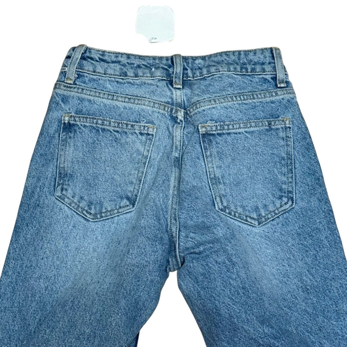 Zara Zara Mom fit rhinestone seam jeans Size 24" / US 00 / IT 34 - 4 Thumbnail