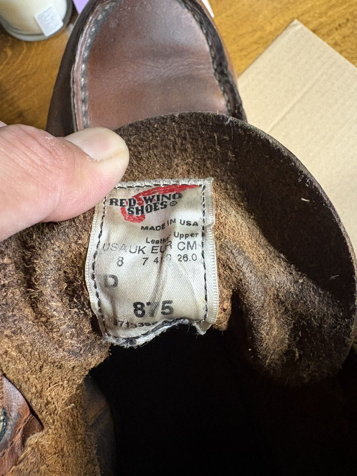 Red Wing red wing boots 875D size 8 men us Size US 8 / EU 41 - 4 Thumbnail