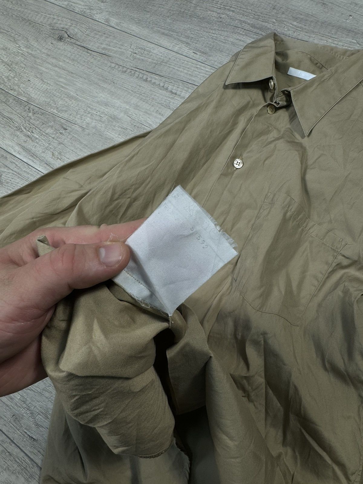 Helmut Lang Vintage Archive Helmut Lang Shirts Button Up Size US M / EU 48-50 / 2 - 8 Thumbnail