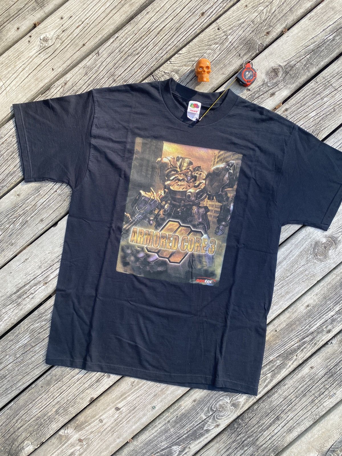 Fruit Of The Loom × Vintage Vintage Armored Core 3 shirt XL Size US XL / EU 56 / 4 - 1 Thumbnail
