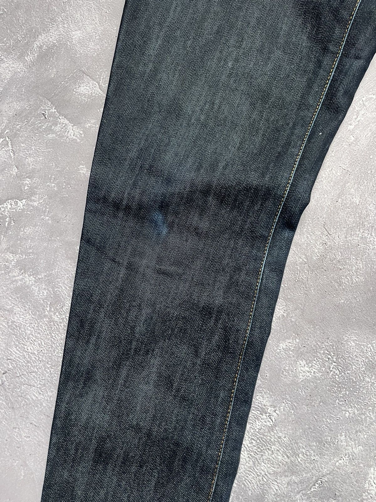 John Galliano Vintage Galliano Printed Blue Denim Jeans Pants Size 27" / US 4 / IT 40 - 3 Thumbnail