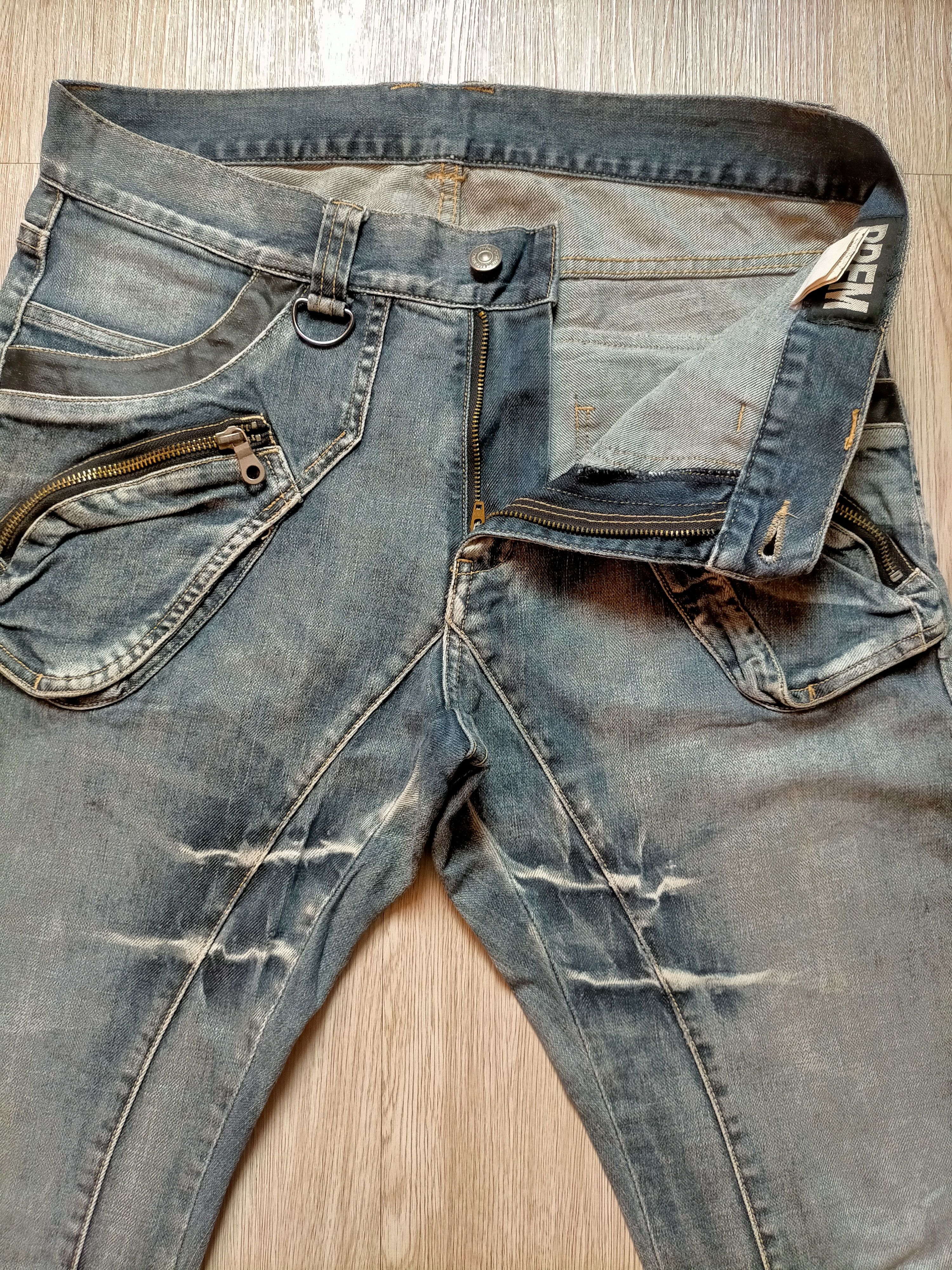 PPFM PPFM Japan Curve Paint Denim Size US 33 - 9 Thumbnail
