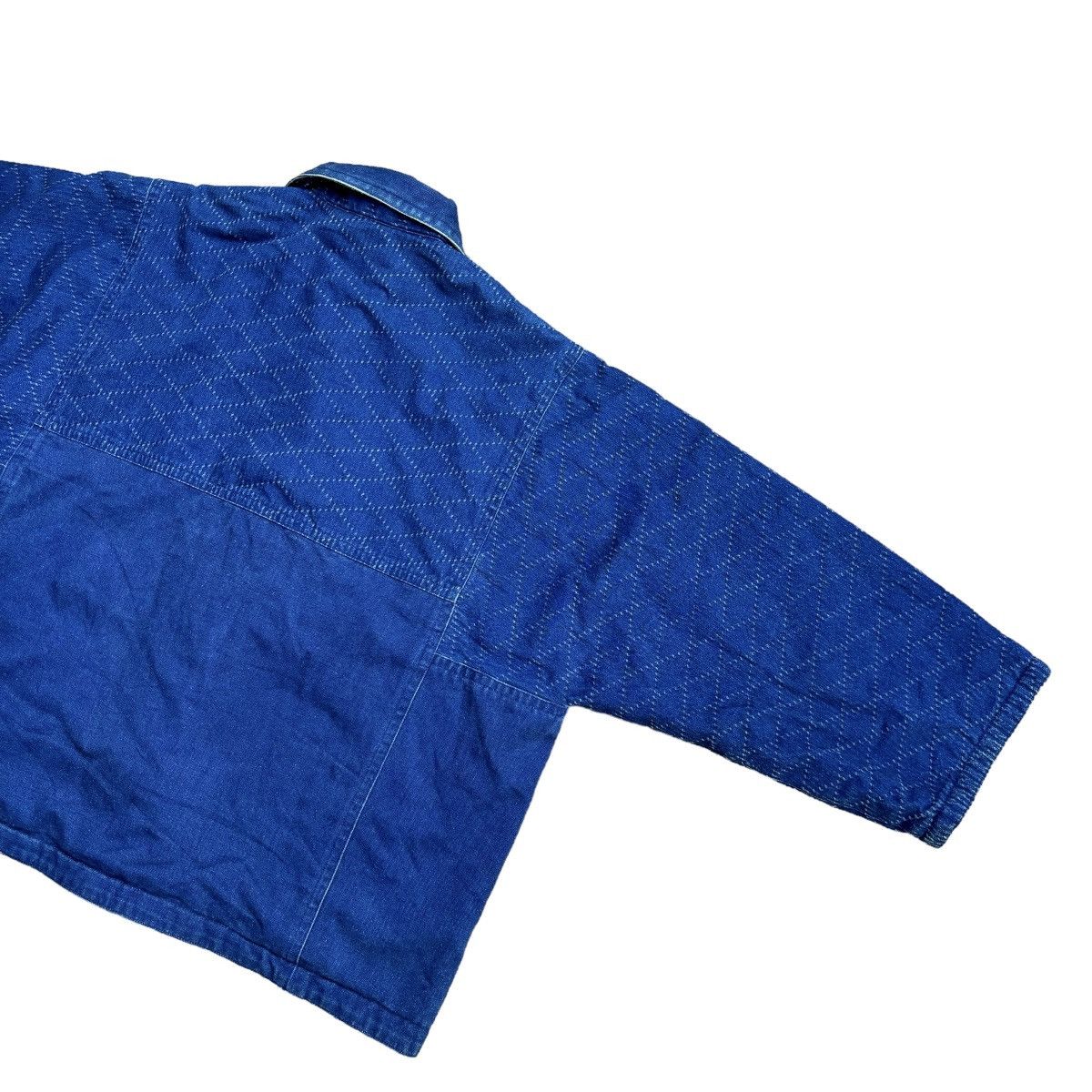 Issey Miyake Vintage Issey Miyake Sashiko Reversible Denim Jacket Size US M / EU 48-50 / 2 - 11 Thumbnail