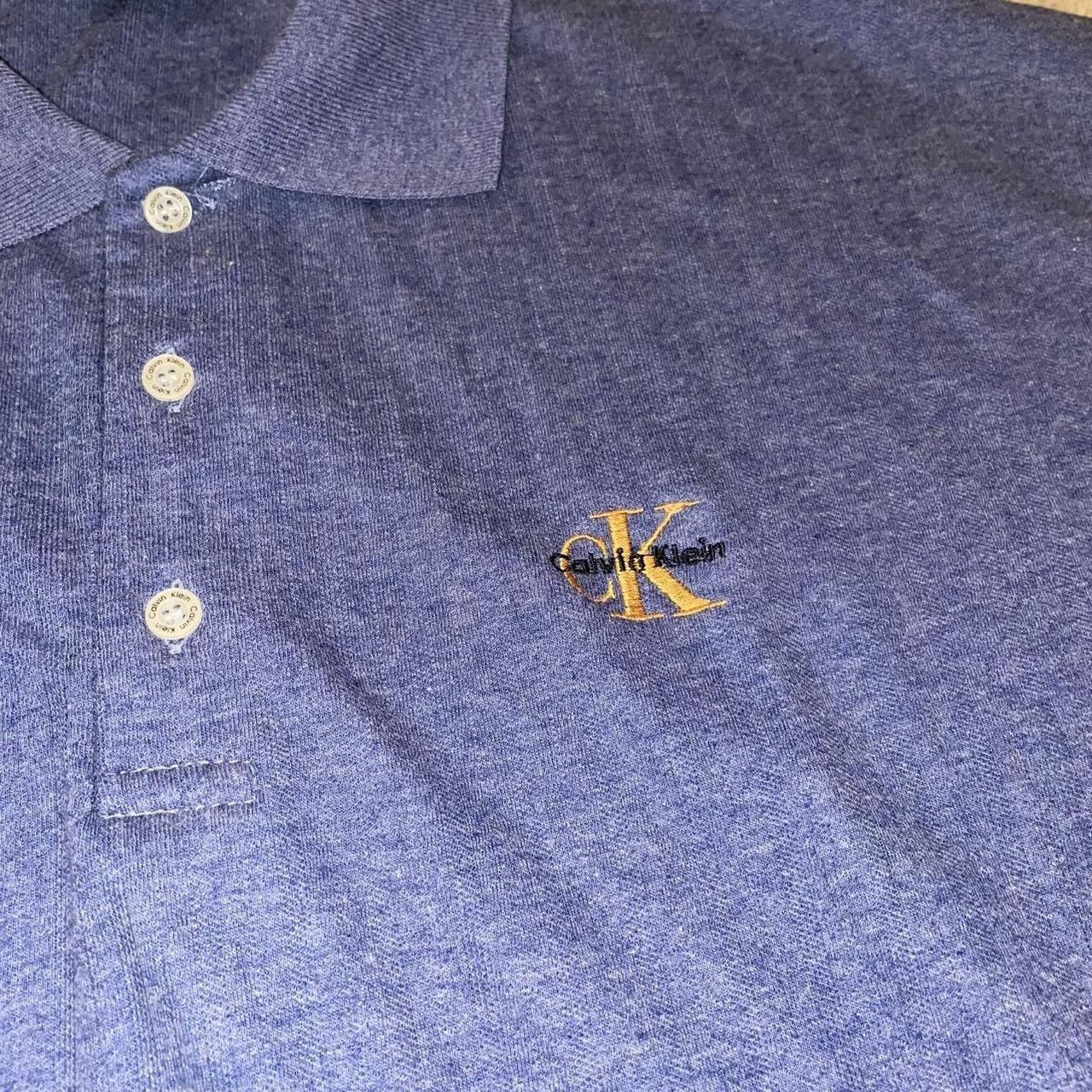 Calvin Klein Vintage Calvin Klein polo shirt Size US L / EU 52-54 / 3 - 2 Thumbnail