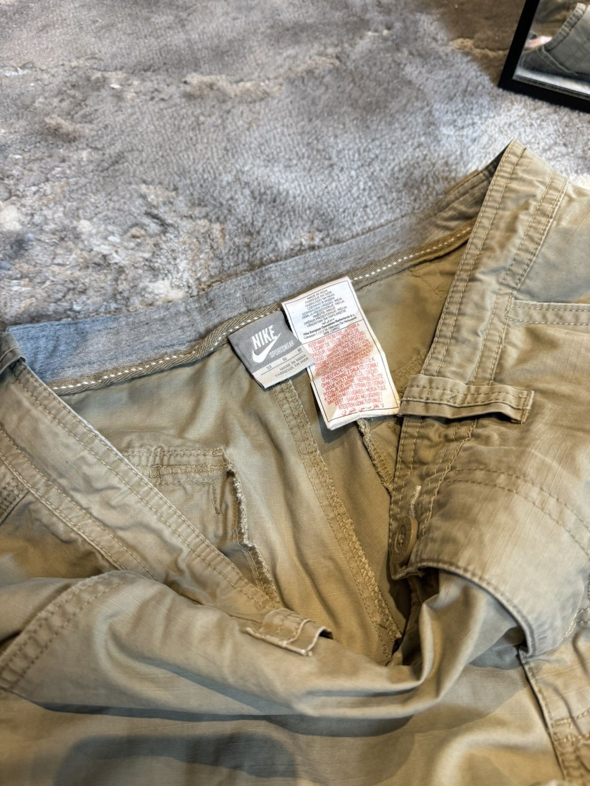 00s Nike Vintage Cargo Multipocket Baggy Y2K Pants Gorpcore