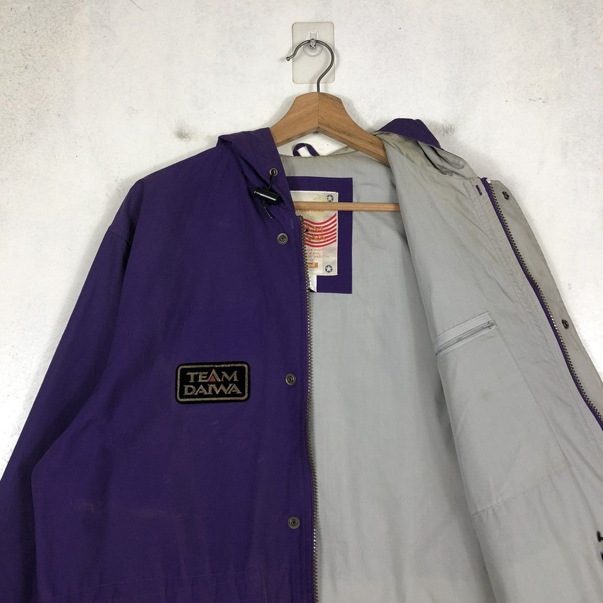 Japanese Brand 📌VINTAGE BIKER JACKET HUNTING MULTI POCKET TEAM DAIWA JAPAN Size US M / EU 48-50 / 2 - 14 Thumbnail