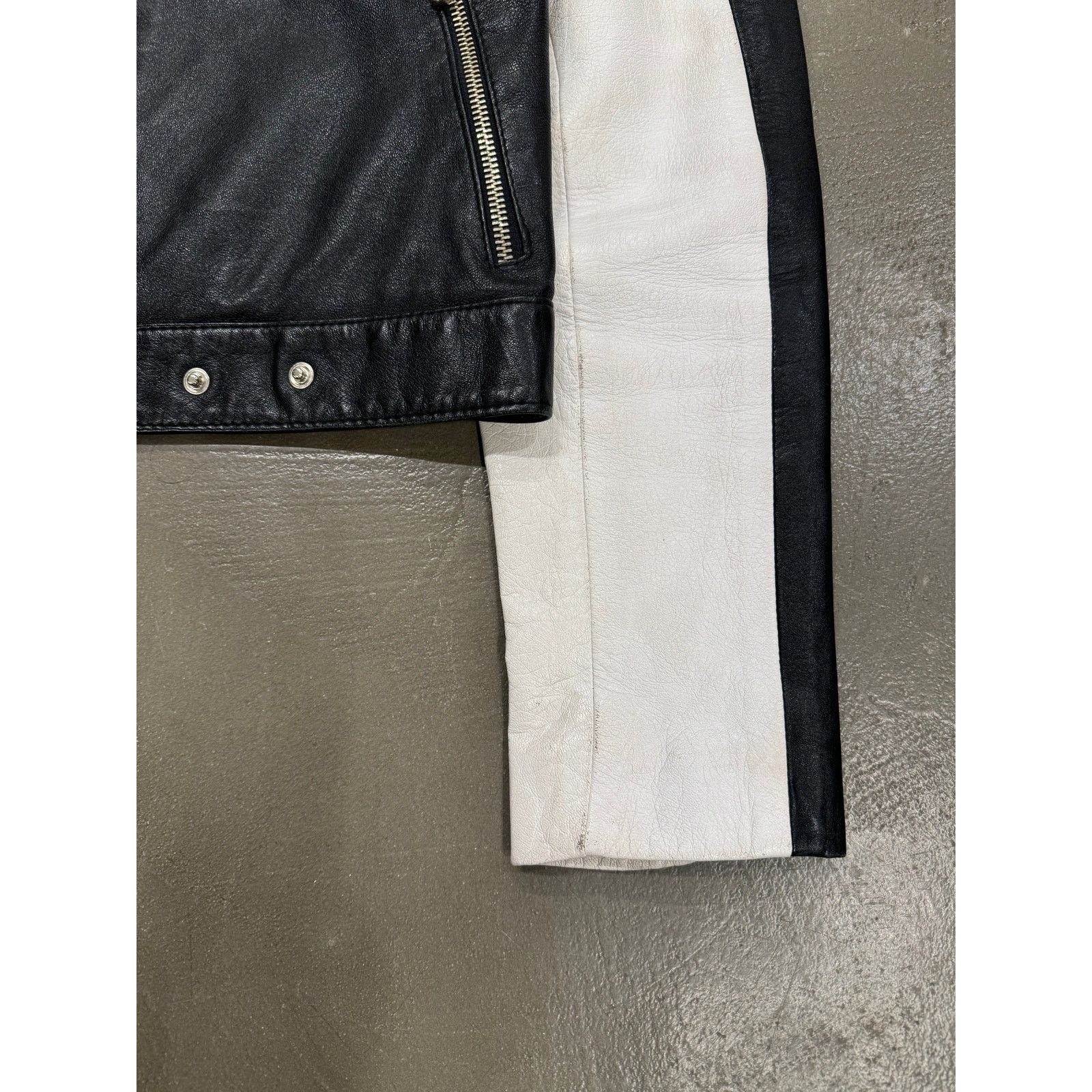 Dolce & Gabbana S/S 2001 Dolce & Gabbana biker leather jacket Size M / US 6-8 / IT 42-44 - 9 Thumbnail