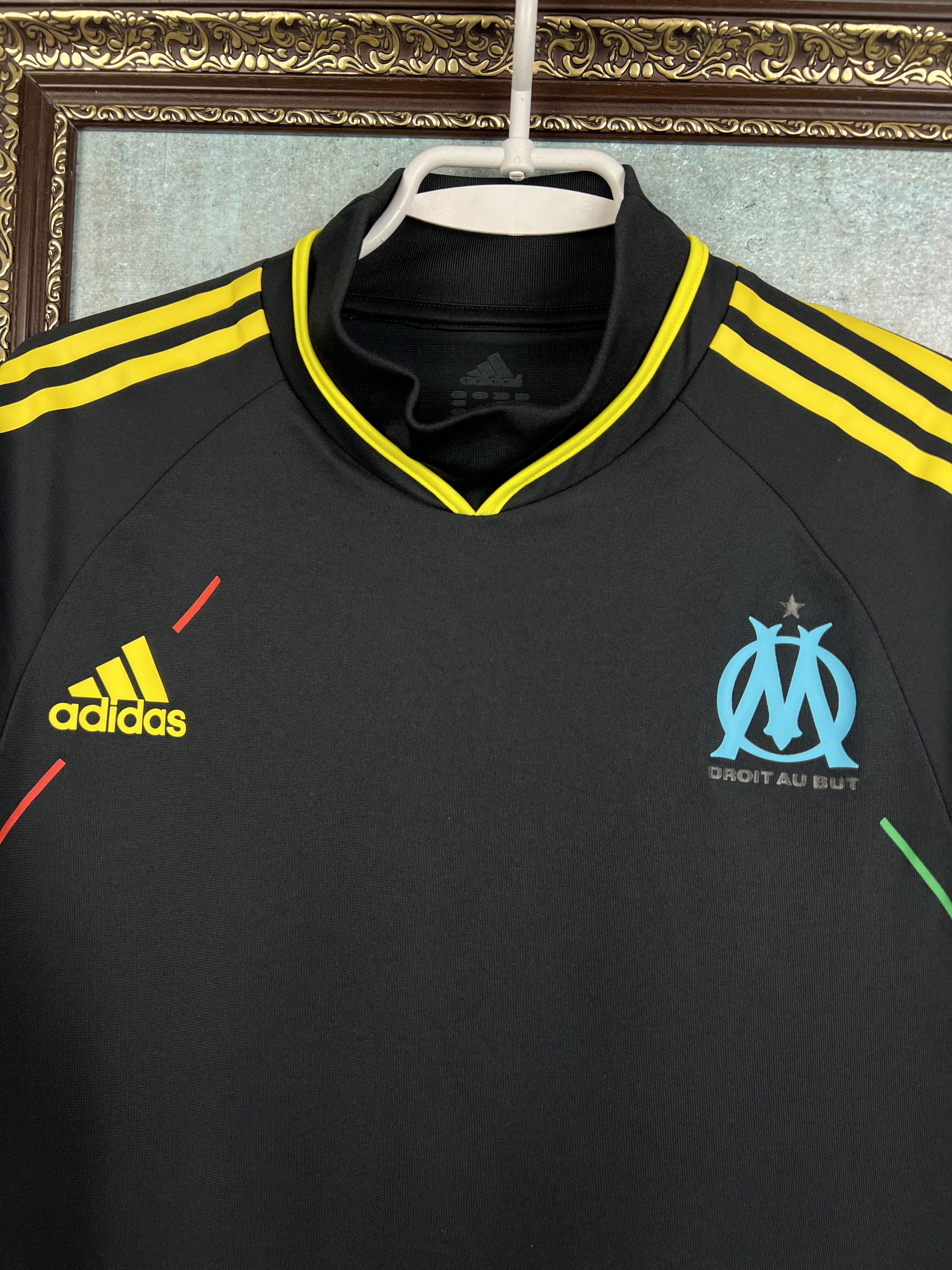 Adidas Olympique Marseille Football Shirt TrackTop Sweatshirt Size US M / EU 48-50 / 2 - 2 Thumbnail