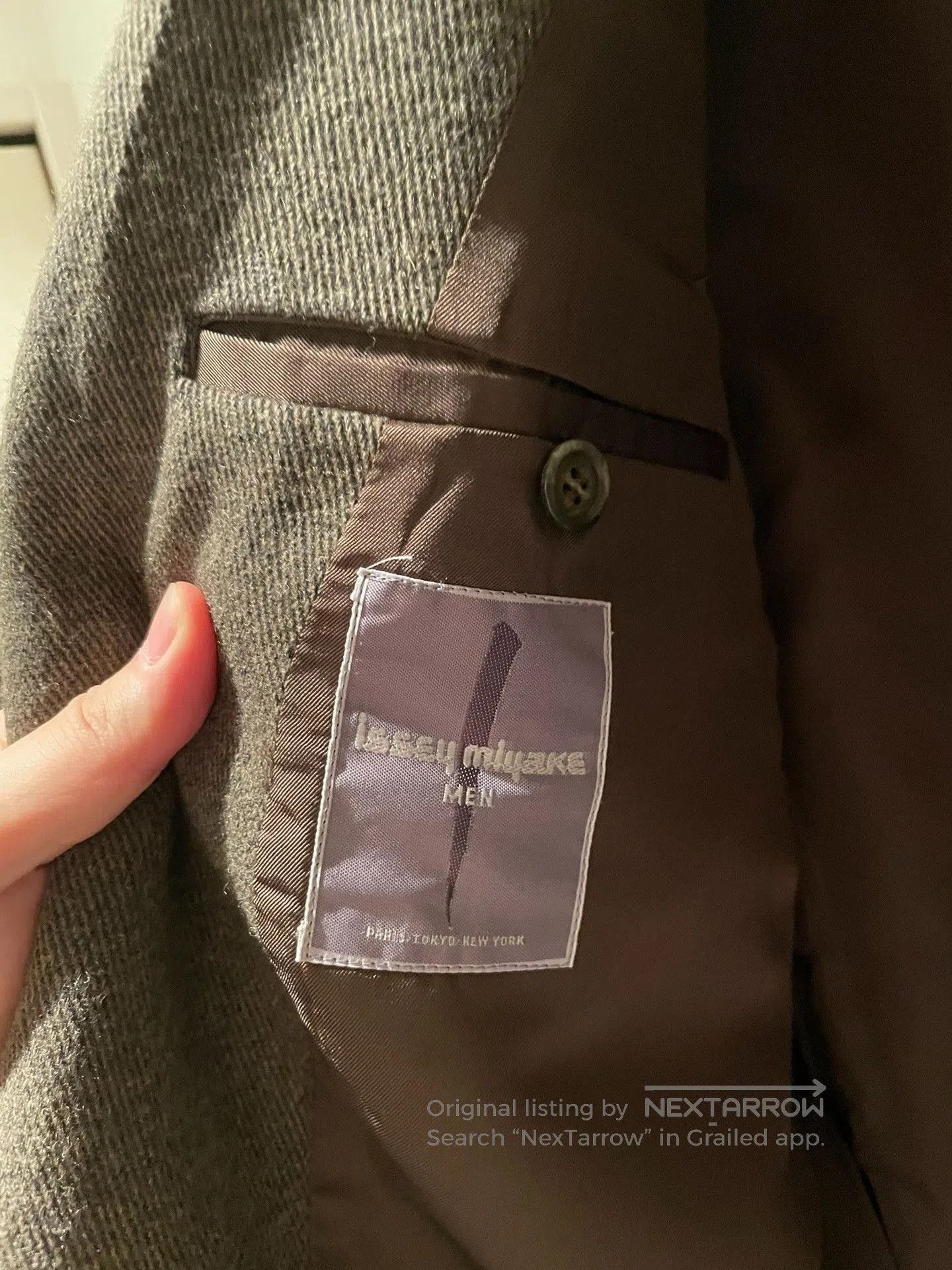 Issey Miyake Issey Miyake 80s Padded Shoulder Blazer. Size M / US 6-8 / IT 42-44 - 4 Thumbnail