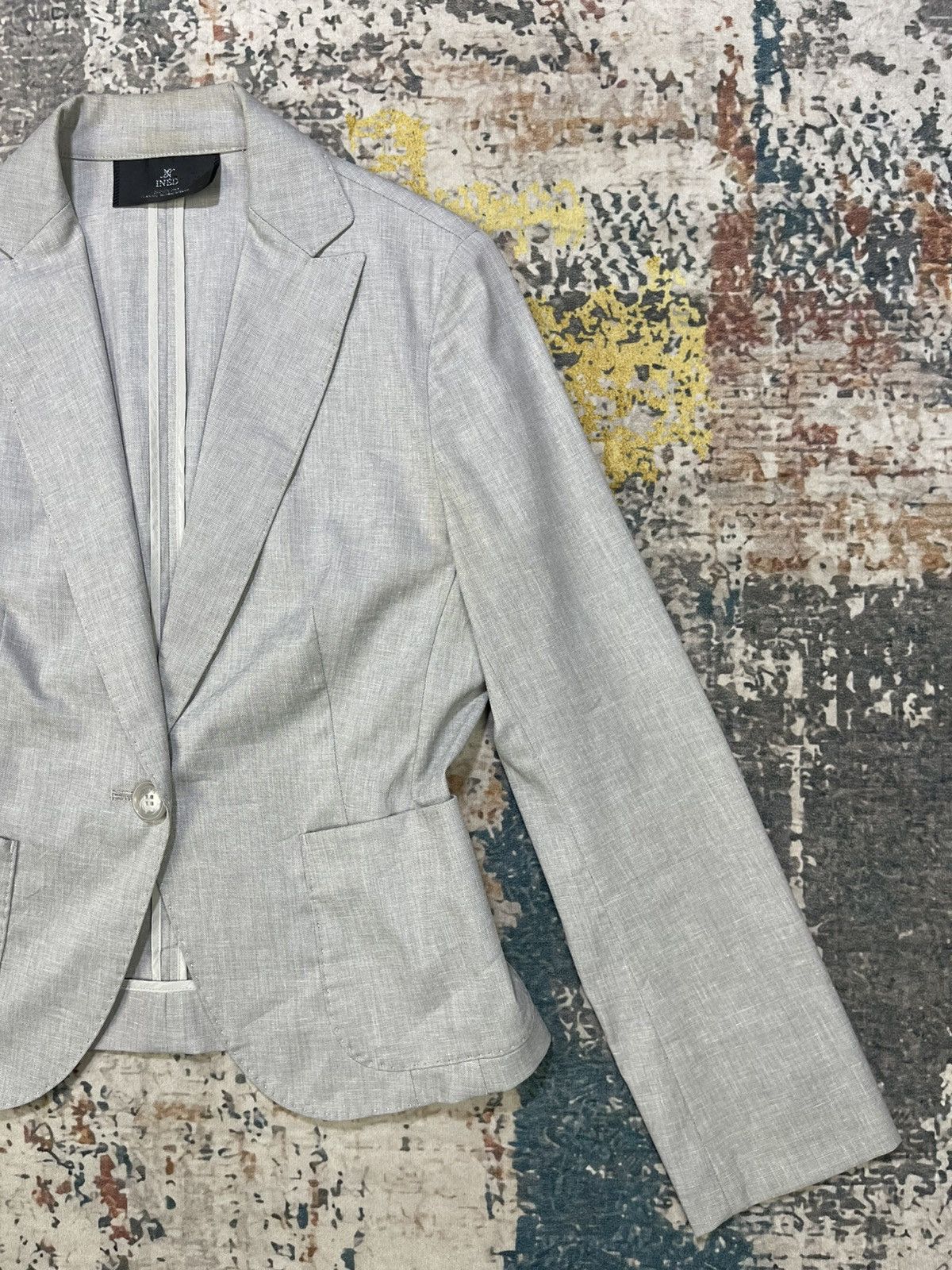 Yohji Yamamoto Ined Single Breasted Blazers Size S / US 4 / IT 40 - 4 Thumbnail