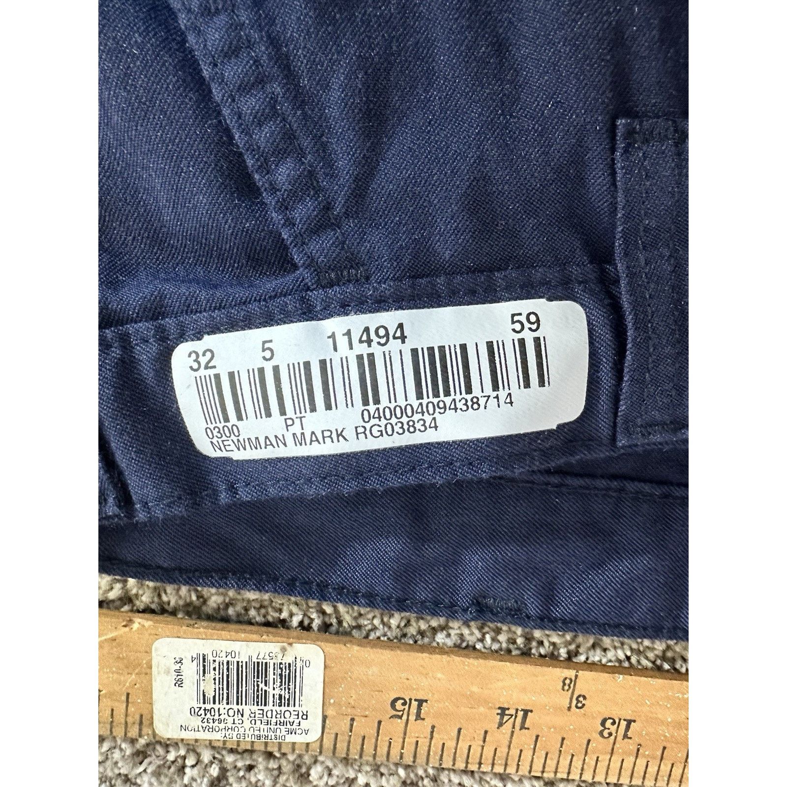Carhartt Carhartt FR Flame-Resistant 38x34 Navy Cat 2 Size US 38 / EU 54 - 8 Thumbnail