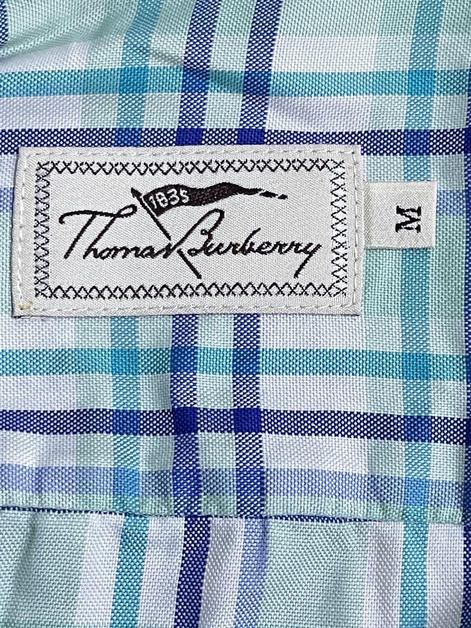 Burberry 🔥 vintage shirt TB Burberry london size M novacheck rare Size US M / EU 48-50 / 2 - 7 Thumbnail