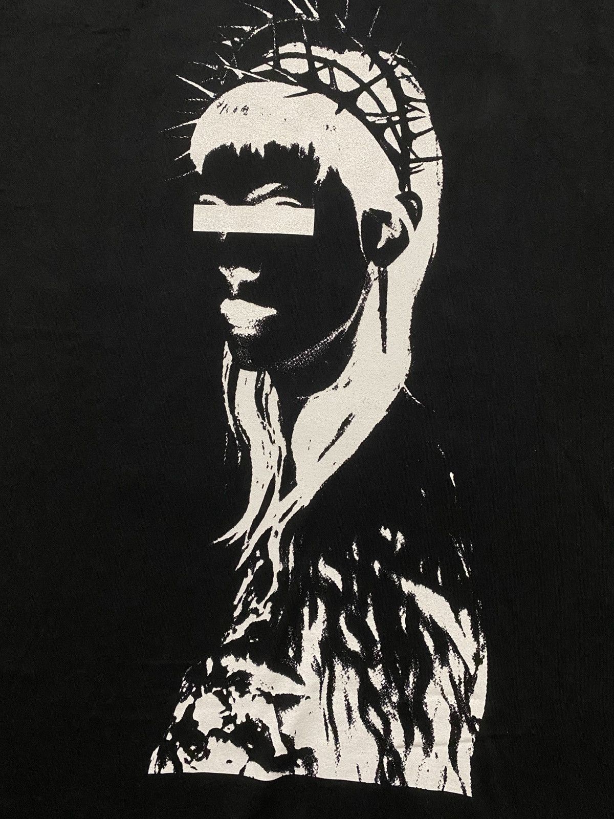Undercover Undercover - SS23 Censored Eye Thorn Crown Record T Shirt Size US M / EU 48-50 / 2 - 2 Thumbnail