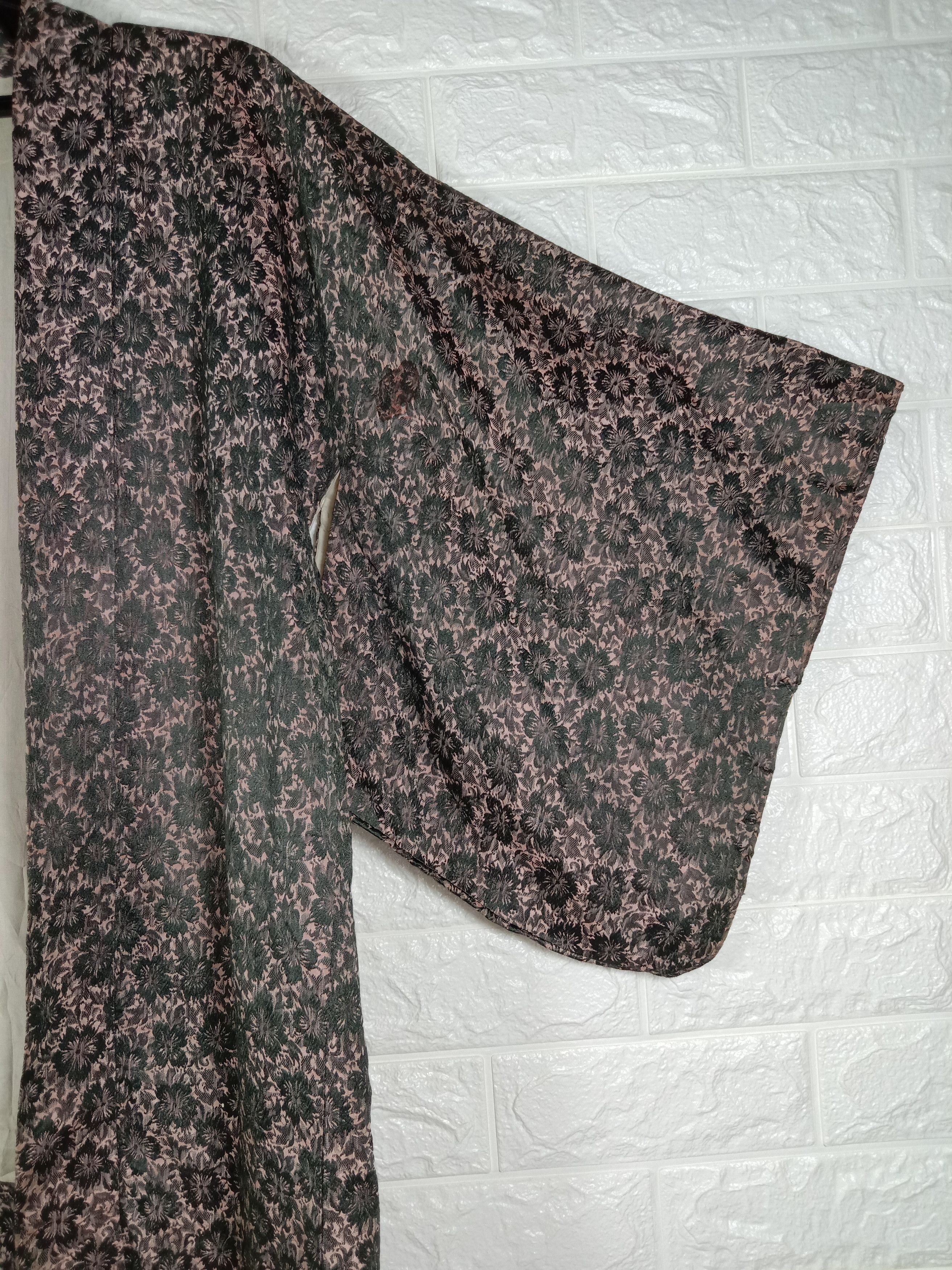 Japanese Brand Vintage Kimono Noragi Haori Hanten Cardigan Size US XL / EU 56 / 4 - 4 Thumbnail