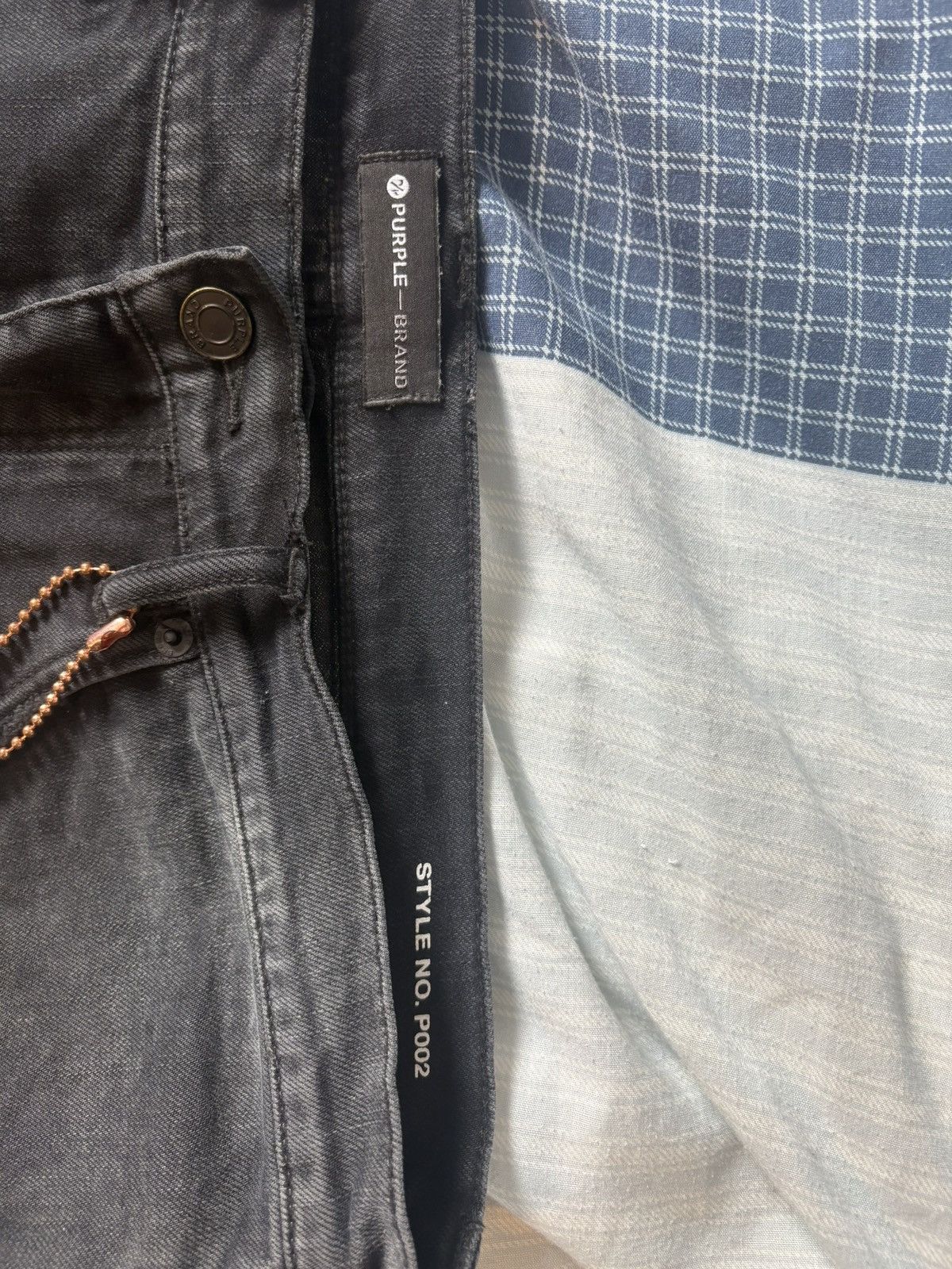 Purple × Purple Brand Black Purple Brand Jeans Size US 36 / EU 52 - 5 Thumbnail