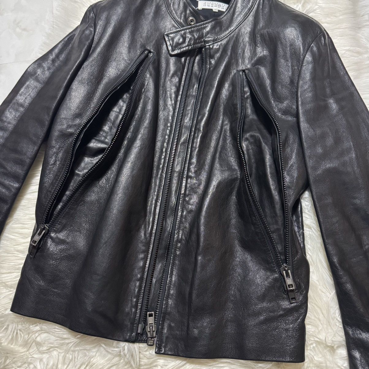 Maison Margiela Authentic, Maison Martin Margiela 5-Zip Leather Jacket Size US S / EU 44-46 / 1 - 10 Thumbnail