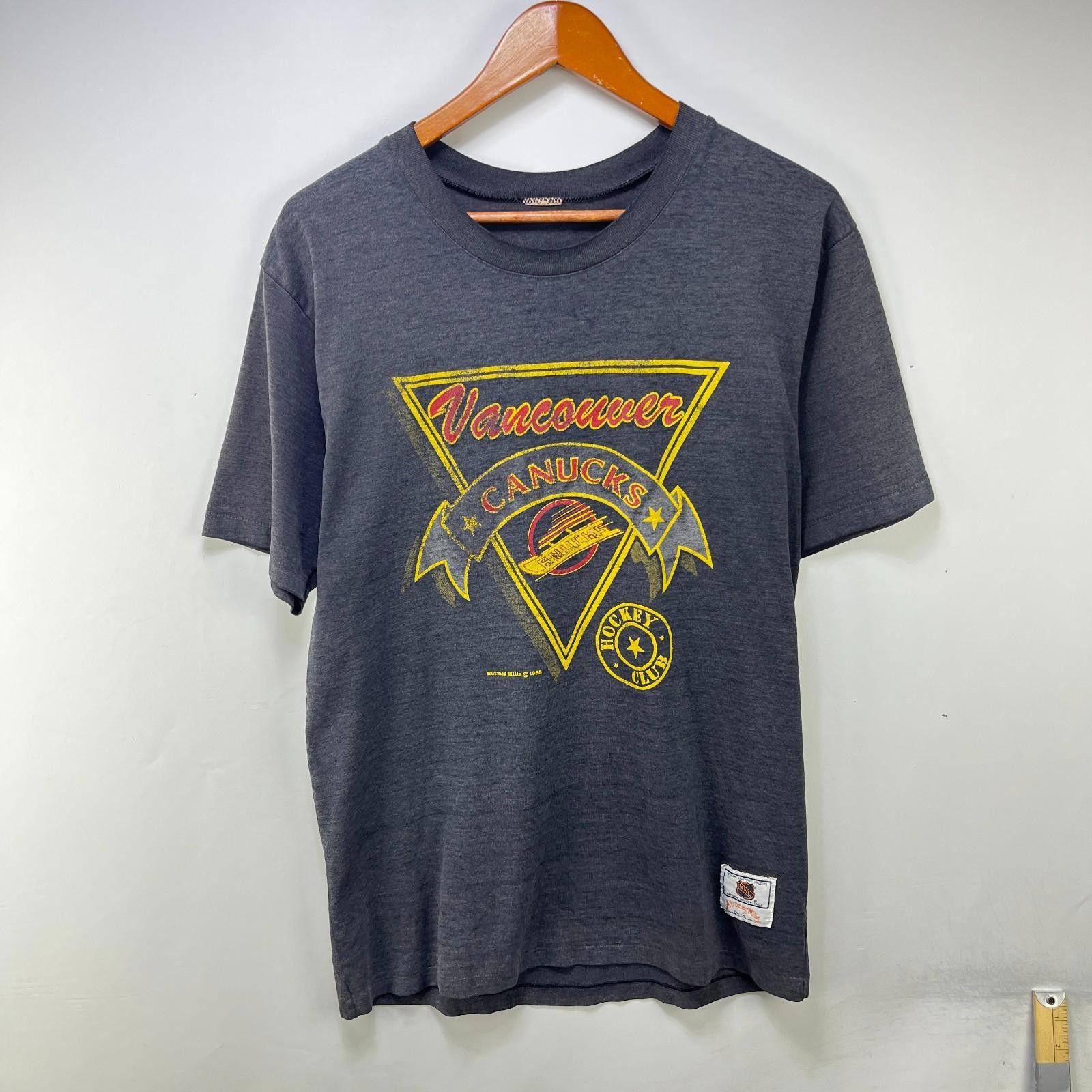 Other Vintage 1988 Vancouver Canucks Sun Faded T Shirt Large XL Size ONE SIZE - 1 Thumbnail