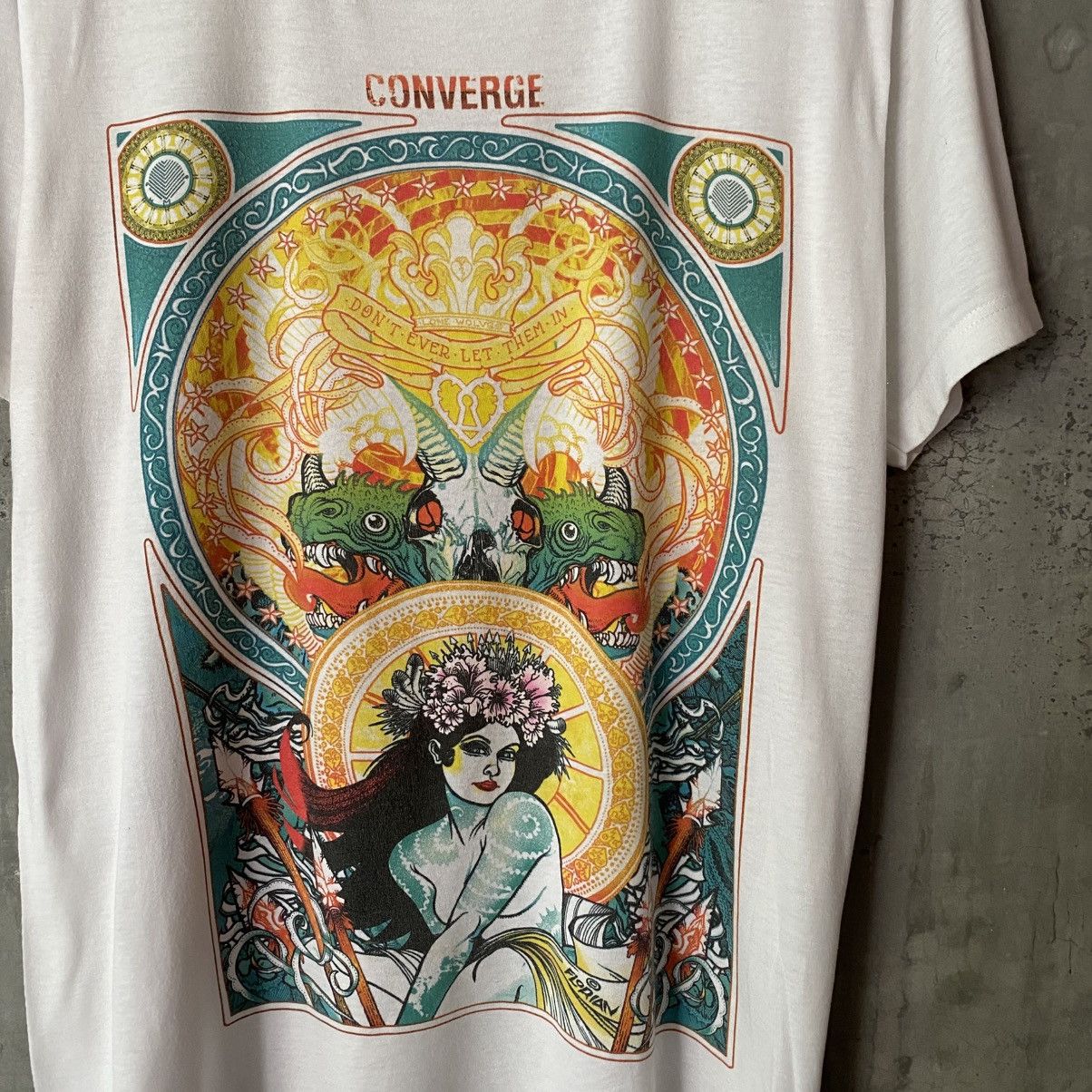 Band Tees CONVERGE Size US L / EU 52-54 / 3 - 4 Thumbnail