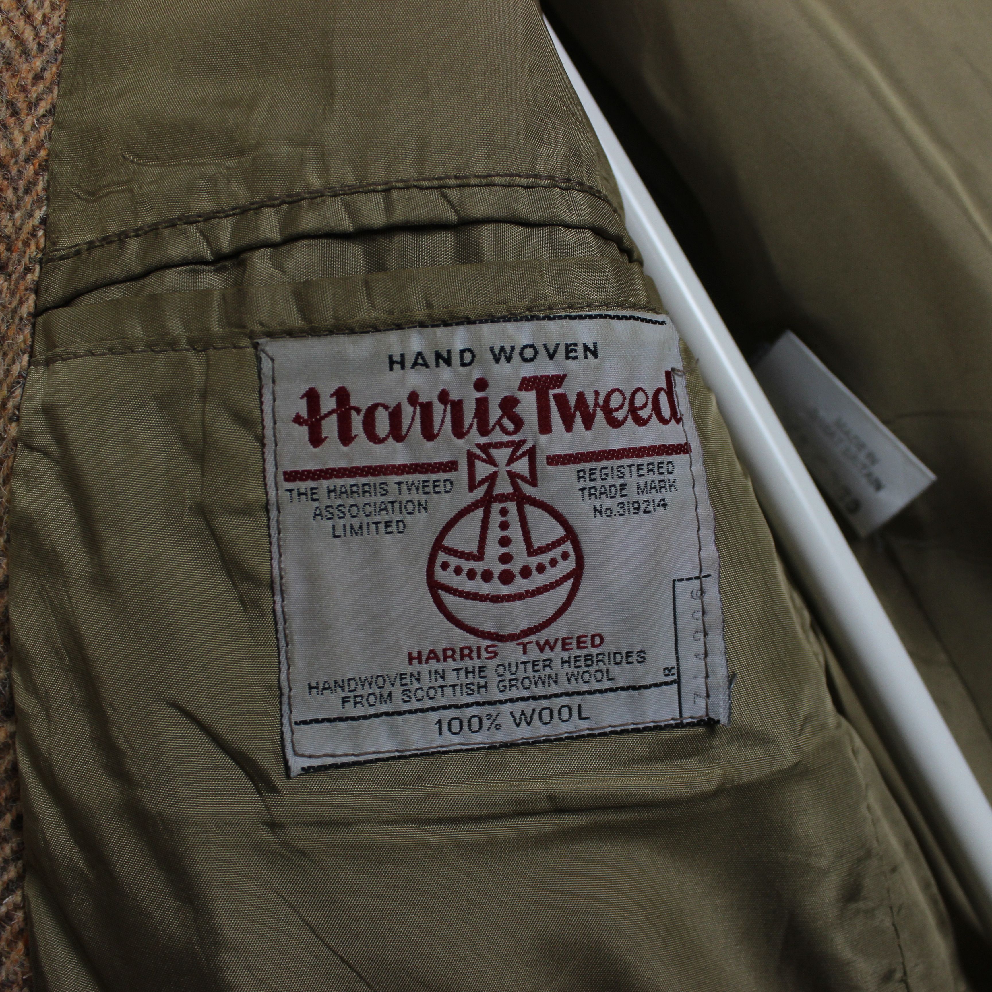 Harris Tweed Harris Tweed blazer men wool M L beige Size 48R - 5 Thumbnail