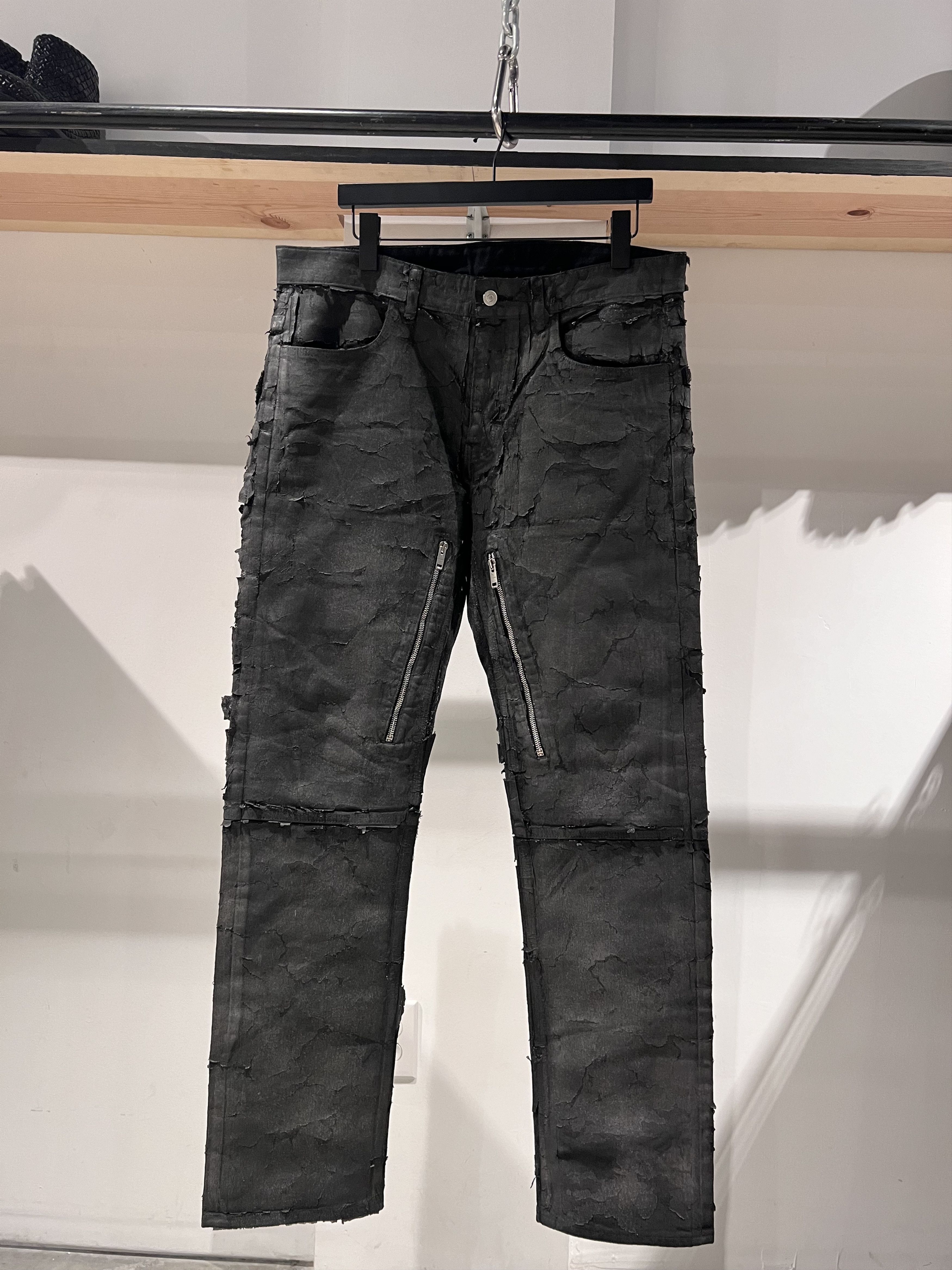 Givenchy Painted Zipper Denim