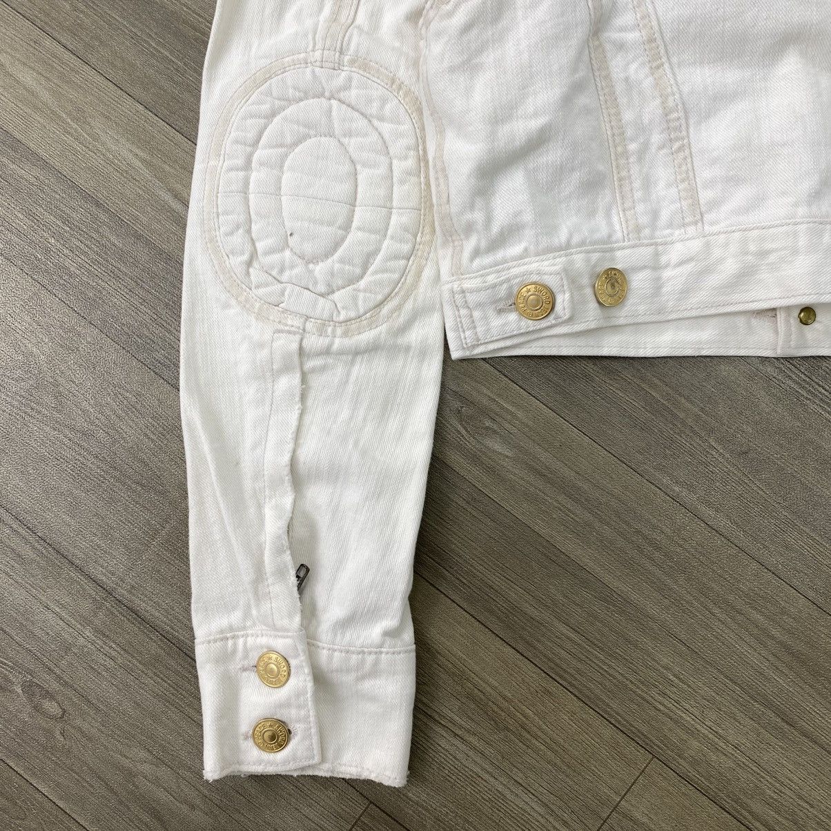 Japanese Brand 2000s Swordfish Studded Punk Lgb Style Bono Denim Jacket Y2K Size XS / US 0-2 / IT 36-38 - 12 Thumbnail