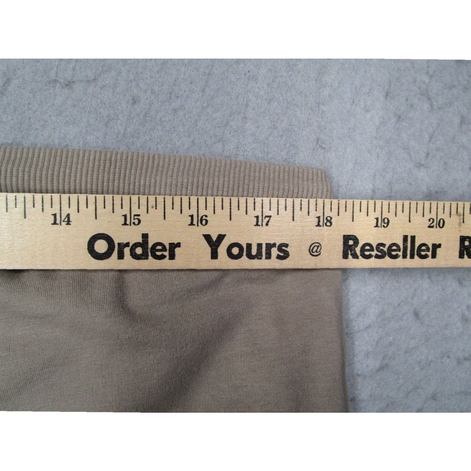 Vintage Tasc Women's Extra Large Beige Jogger Pants Organic Bamboo Blend Size 40" / US 18 - 6 Thumbnail