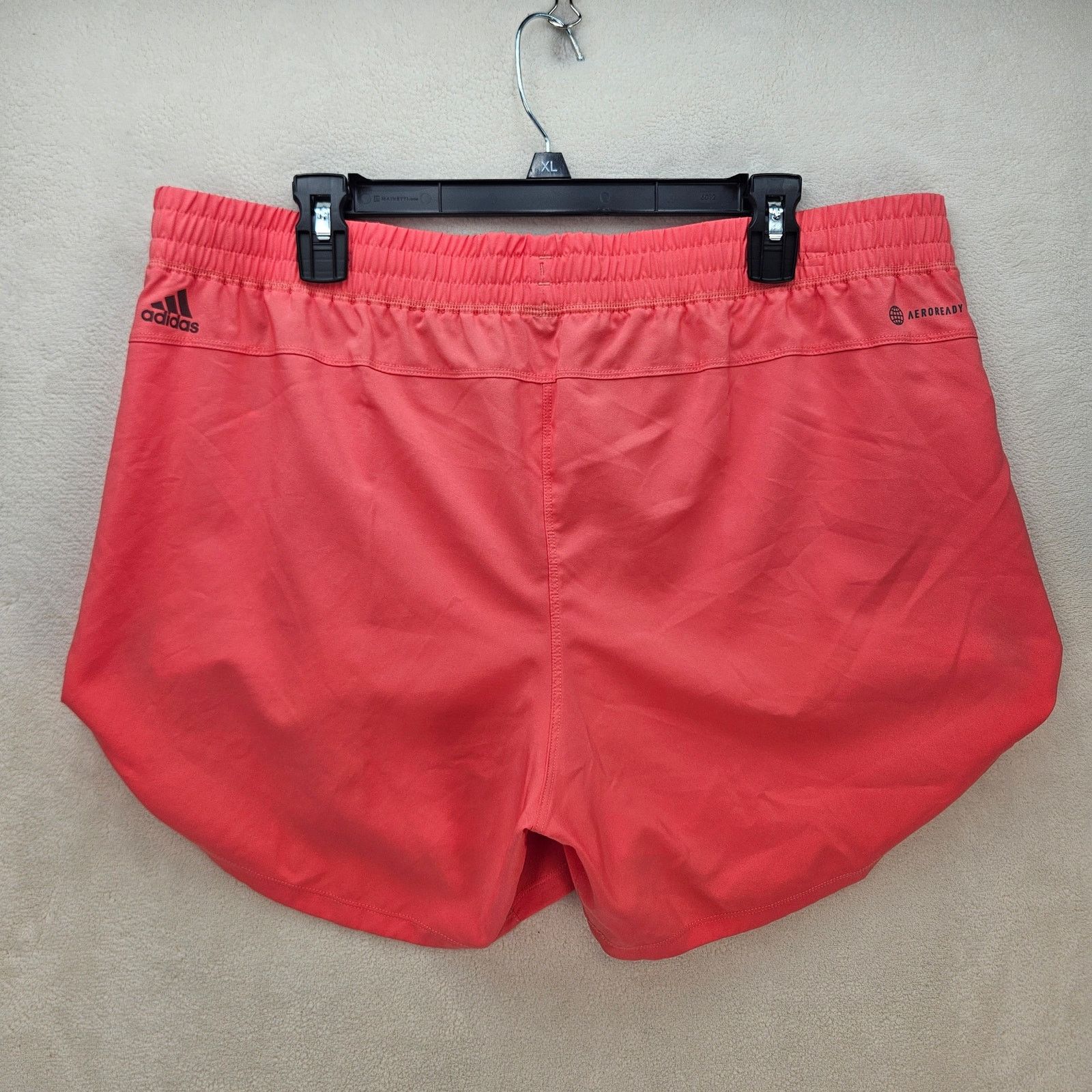Adidas ADIDAS WOMEN'S XL PINK PACER SNAP RUNNING TRAINING GYM SHORT Size 36" / US 14 / IT 50 - 5 Thumbnail