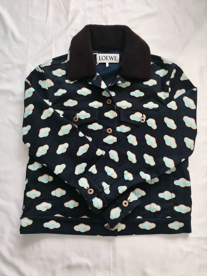 Loewe LOEWE Logo Print Collar Jacket Coat - dmc Size US M / EU 48-50 / 2 - 1 Thumbnail