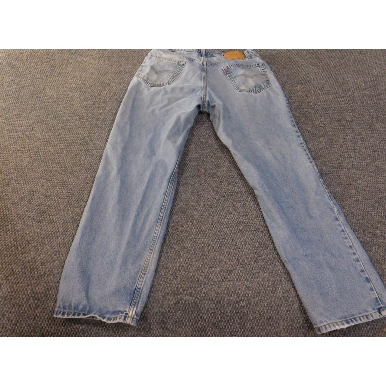 Levi's VINTAGE Levi's 501 Jeans Mens 36x32 Blue Denim Button Fly Straight Leg Classic 90s Style Mens Jeans Regular Denim Cotton 90s Vintage Size US 36 / EU 52 - 5 Thumbnail