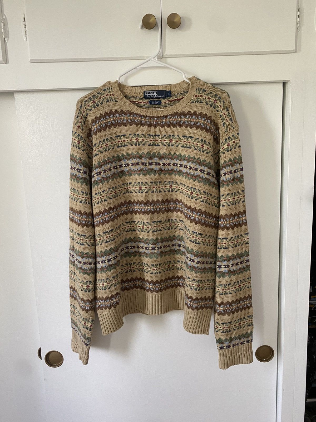 Polo Ralph Lauren Polo Ralph Lauren Knit Crewneck Size US L / EU 52-54 / 3 - 1 Thumbnail