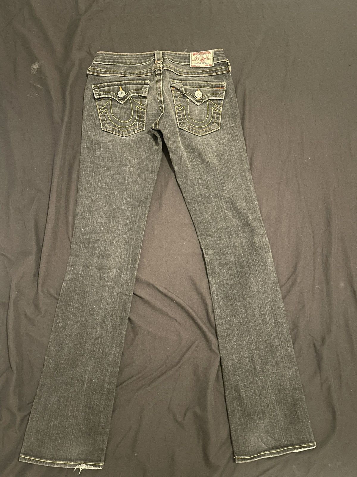 True Religion low rise jean.