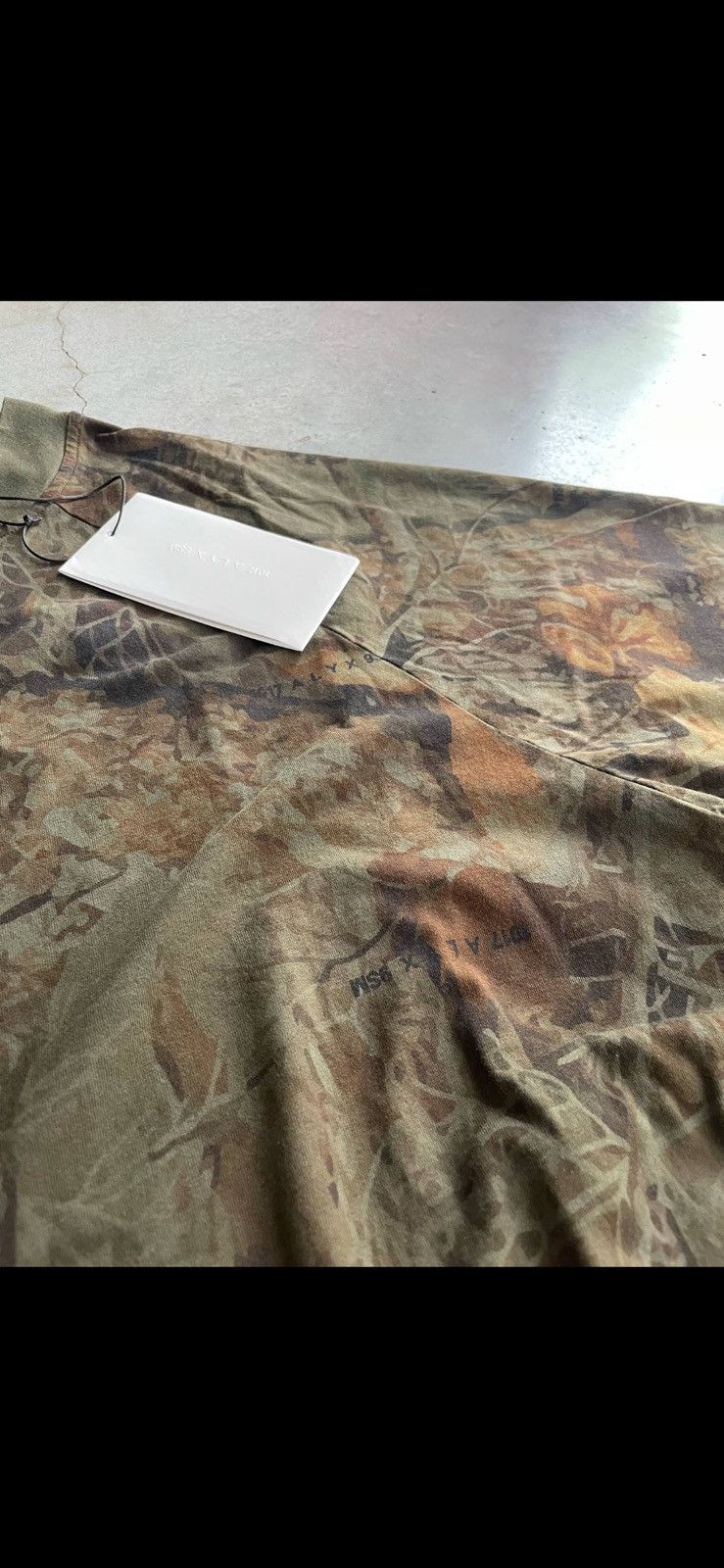1017 ALYX 9SM × Alyx Alyx Mark flood distressed camouflage real tree rare t shirt Size US M / EU 48-50 / 2 - 2 Thumbnail