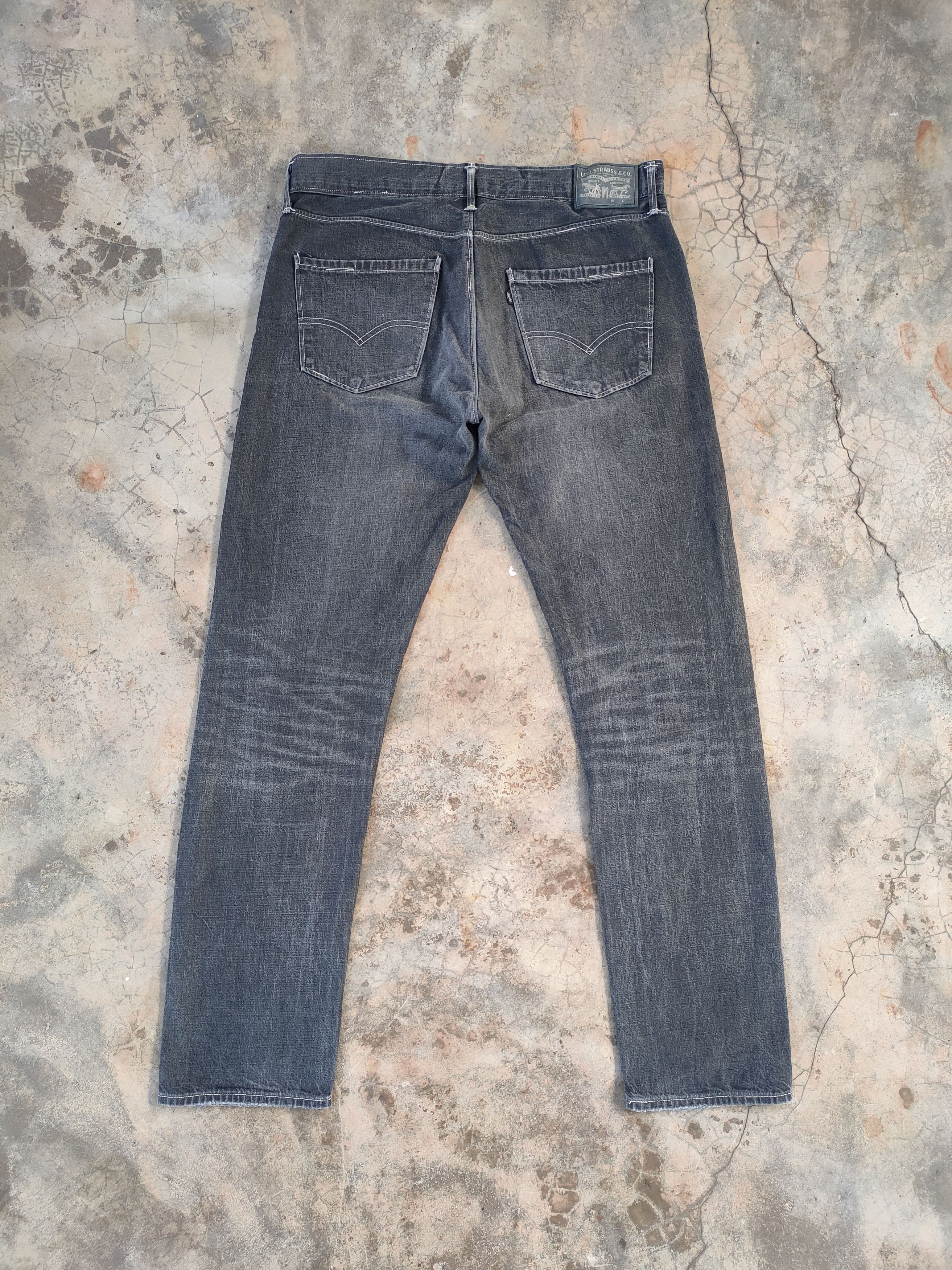 Levi's Vintage Clothing Levi's faded black jeans denim pants Size US 34 / EU 50 - 10 Thumbnail