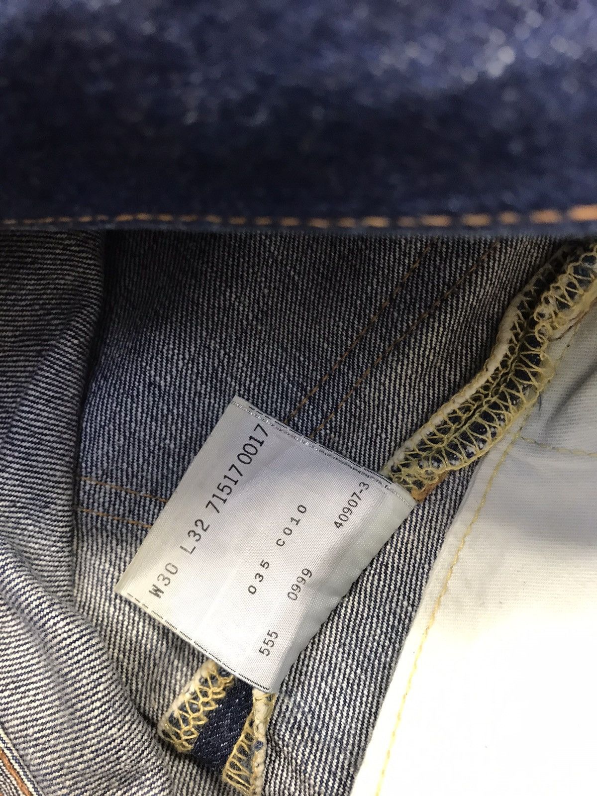 Levi's Vintage Clothing Levi's 90s Lot 517-0217 Indigo Denim Jeans Relaxed Tapered Size US 28 / EU 44 - 10 Thumbnail