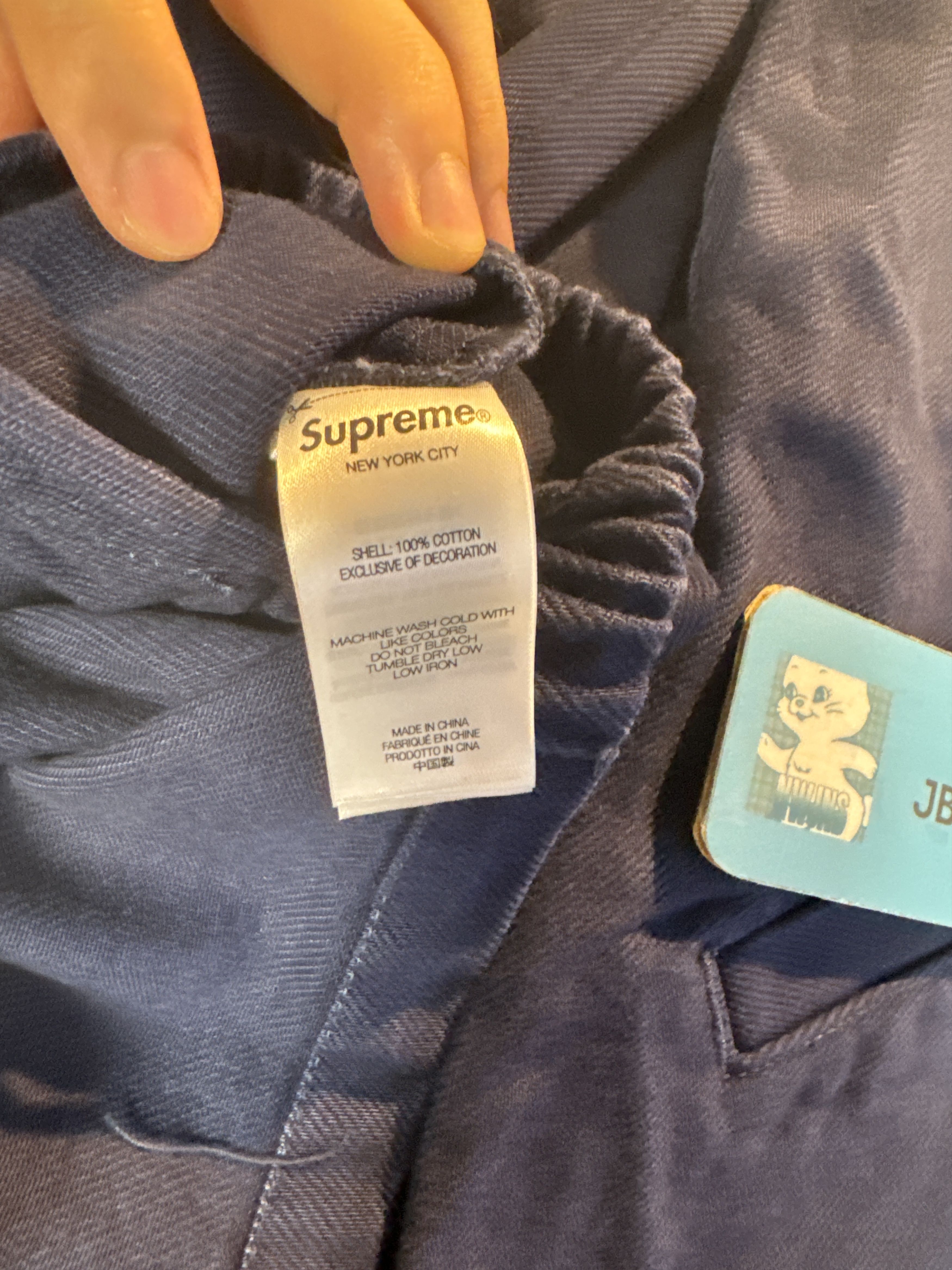 Supreme Supreme Arc Denim Coaches Jacket Navy - 24SS | Grailed 